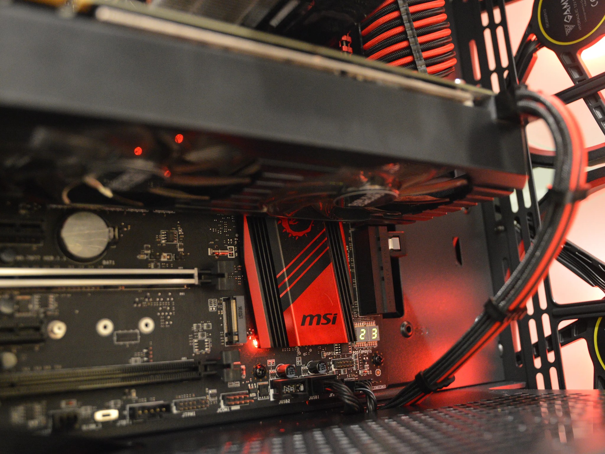 ⚫️🔴 Midnight Cherry 🔴⚫️ | Intel i5-6600K | NVIDIA GTX 1070 8GB | 16GB RAM | 256GB SSD + 1TB HDD |