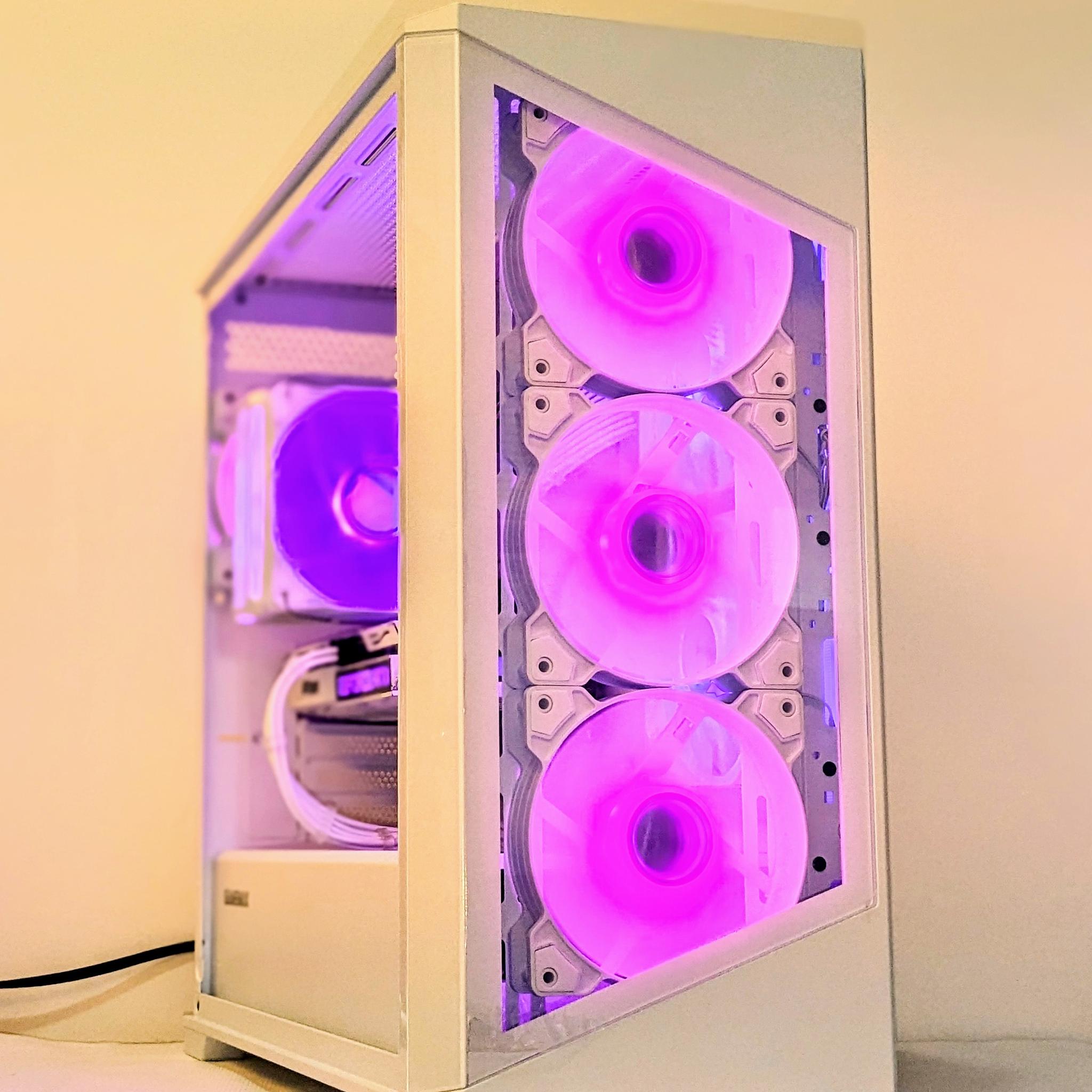 🧊Ice King👑 RTX 4060⚪️Intel I7-6800K/6-cores/12-threads⚪️16GB RAM ⚪️ 1TB NVMe SSD⚪️ Windows 11 Pro