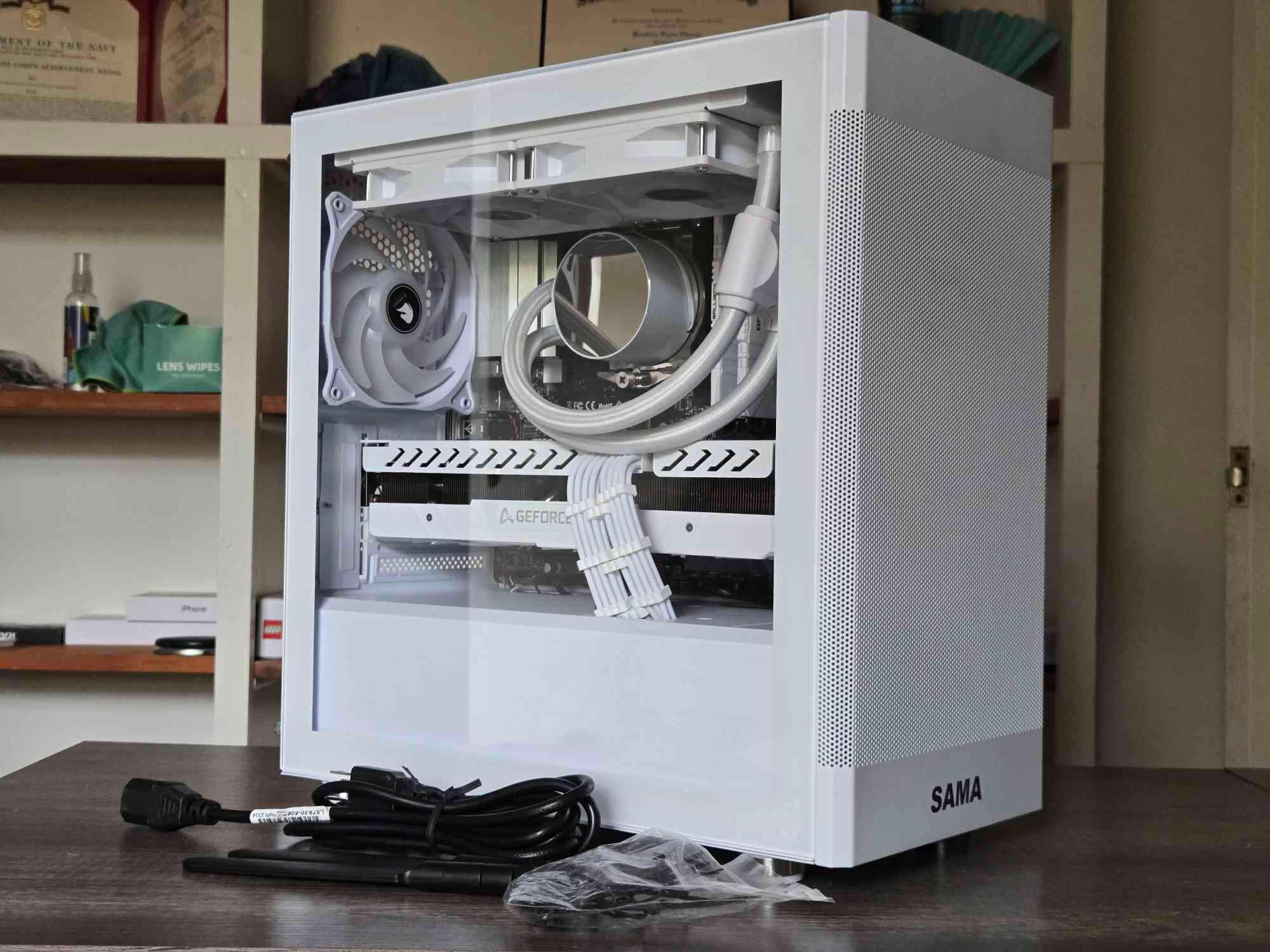 1440P White Beast | RTX 3070 Ti | Ryzen 5 5600X | 32GB | 1TB | 850W | ARGB | Wi-Fi + BT
