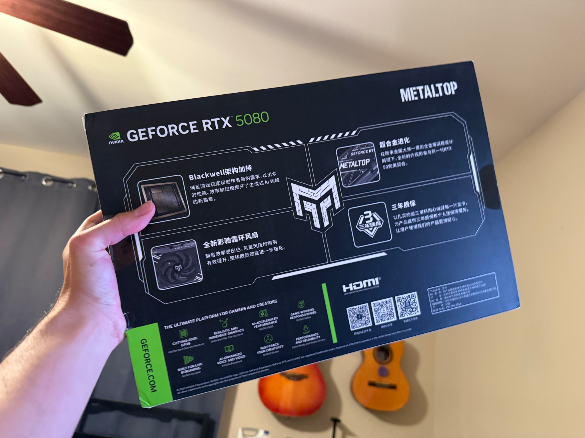 Galax RTX 5080 Black Metal Master, 16GB BNIB
