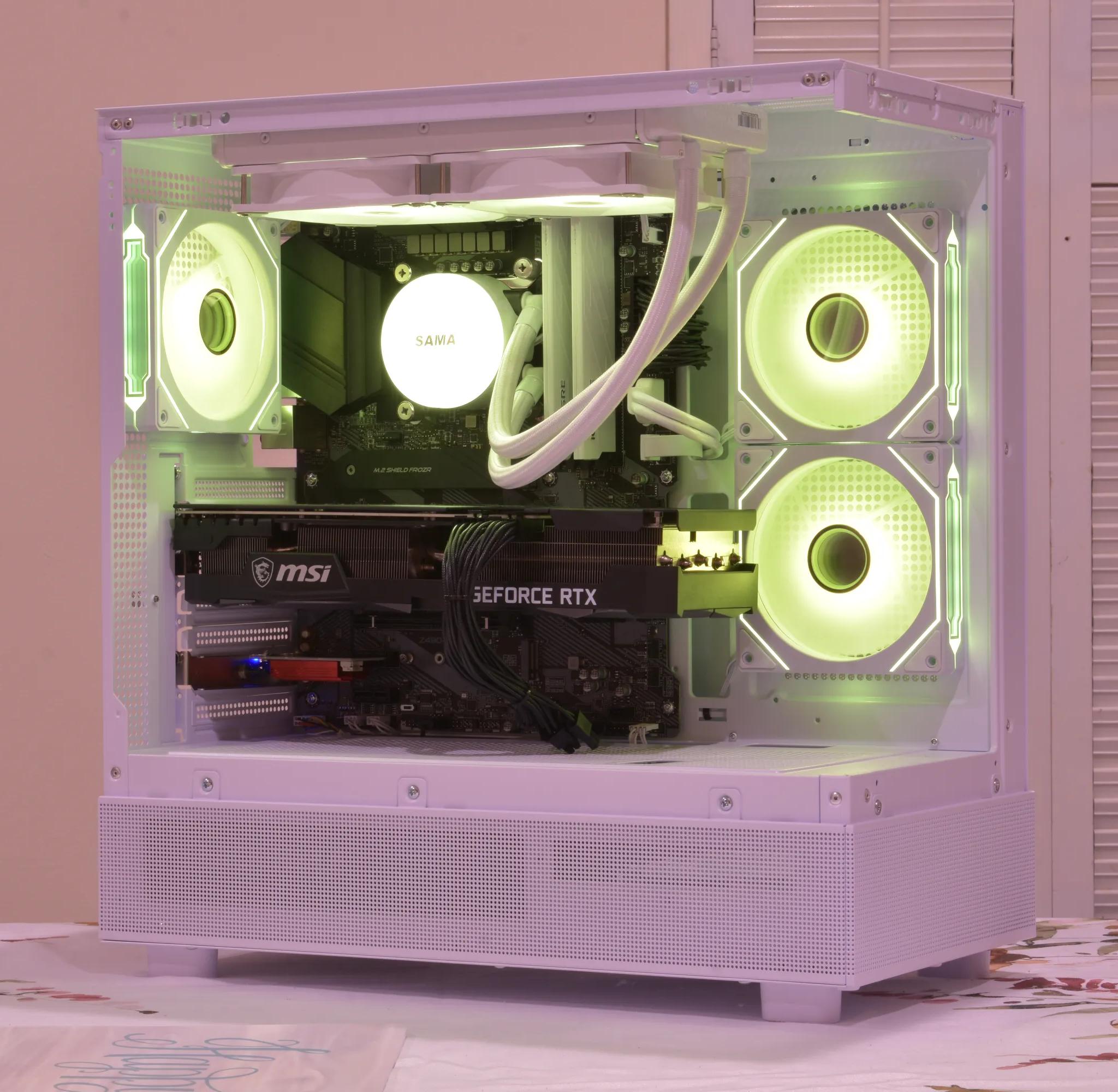 🎮Pro Gamer🎮 Intel i7 10700K | RTX 3070ti 8GB | 32GB DDR4 | 2TB Gen4 nVME SSD | RGB | Win11 + Wifi
