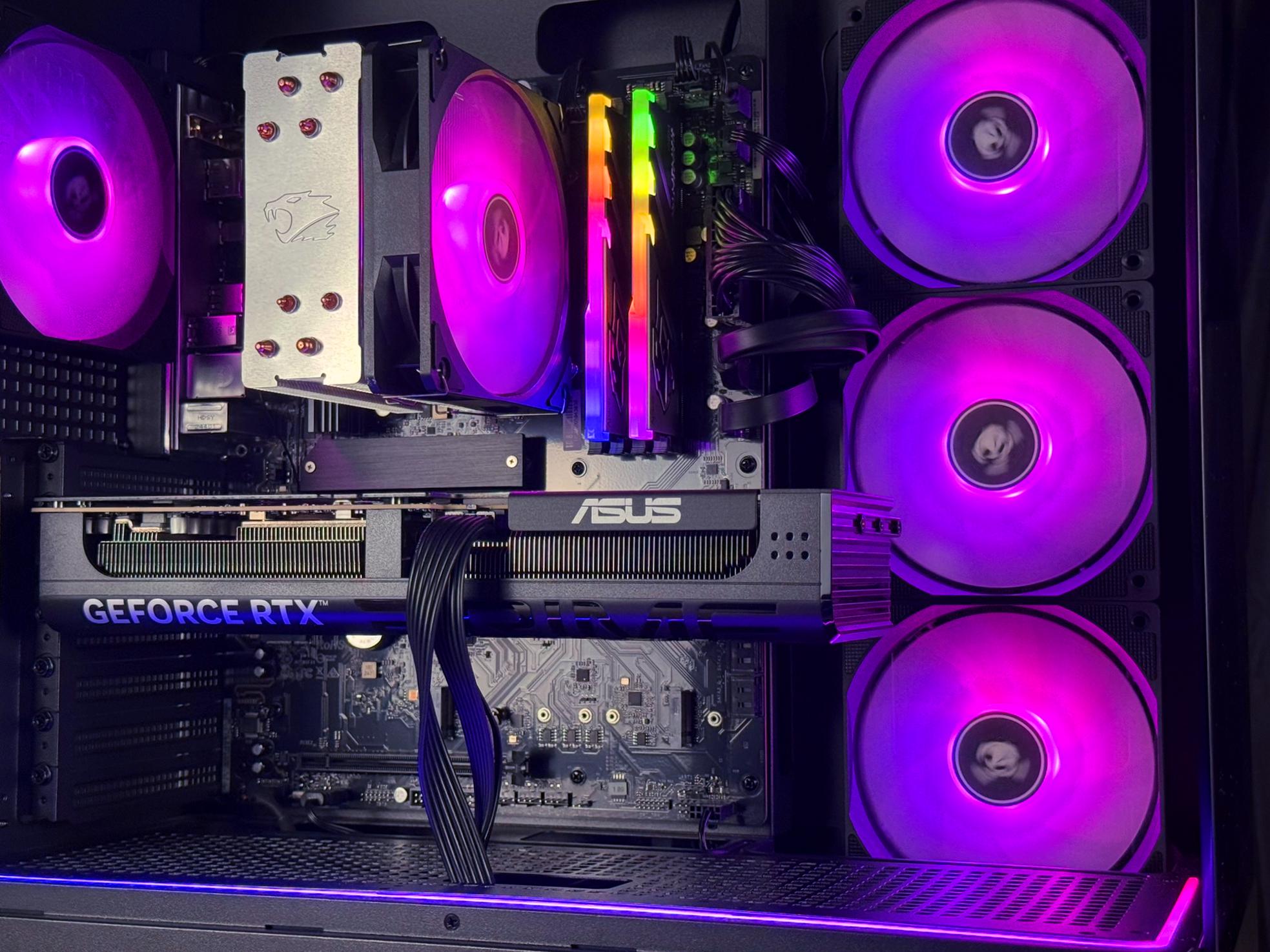 🔥 AURA Gaming PC | RTX 5070 12GB | Ultra 7 265K | 32GB RAM | 2TB NVME | WiFi & BT | Free Shipping