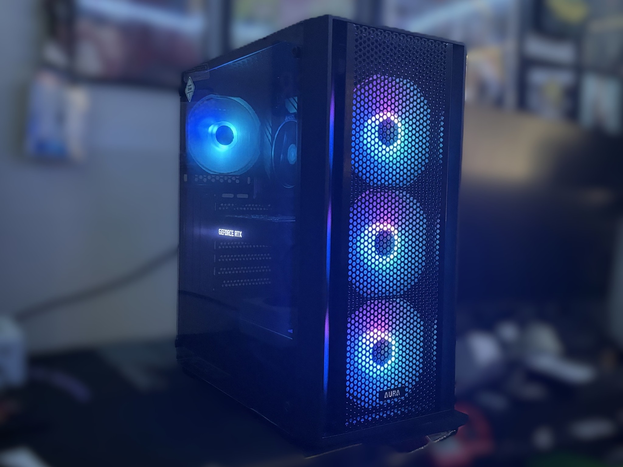 Ryzen 5 5500 | RTX 3060 12GB | 16GB RAM | 512 GB SATA SSD | Wifi/BT Built in Gaming PC