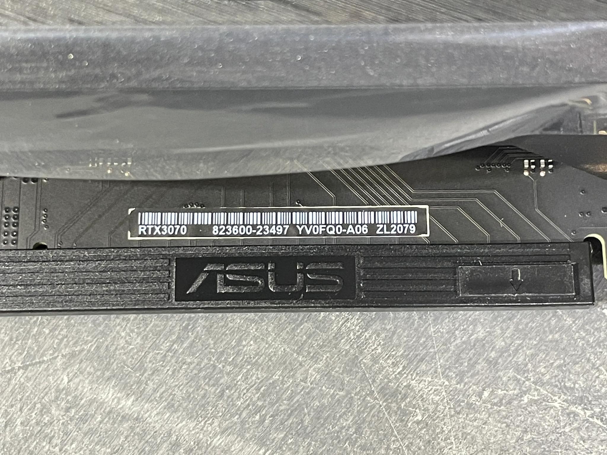 Asus RTX 3070 Dual 08G