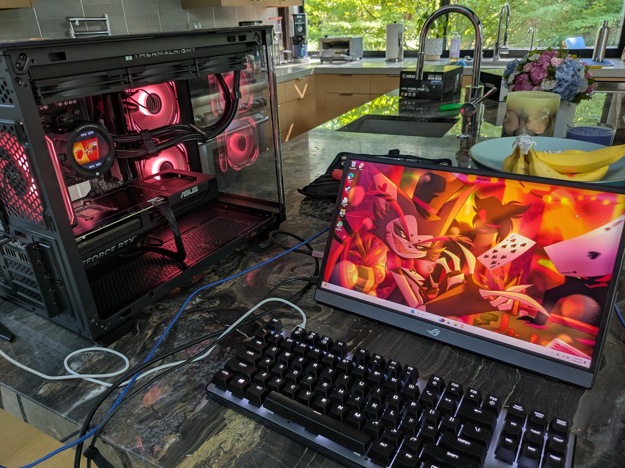The Morningstar - RTX 5070, Ryzen 5 7600X3D, 32 GB DDR5, 4 TB Gen 5 NVME, Liquid Cooled, RGB