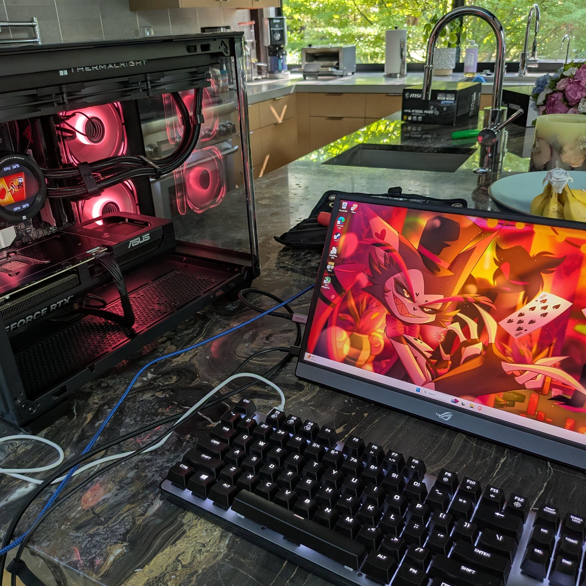 The Morningstar - RTX 5070, Ryzen 5 7600X3D, 32 GB DDR5, 4 TB Gen 5 NVME, Liquid Cooled, RGB