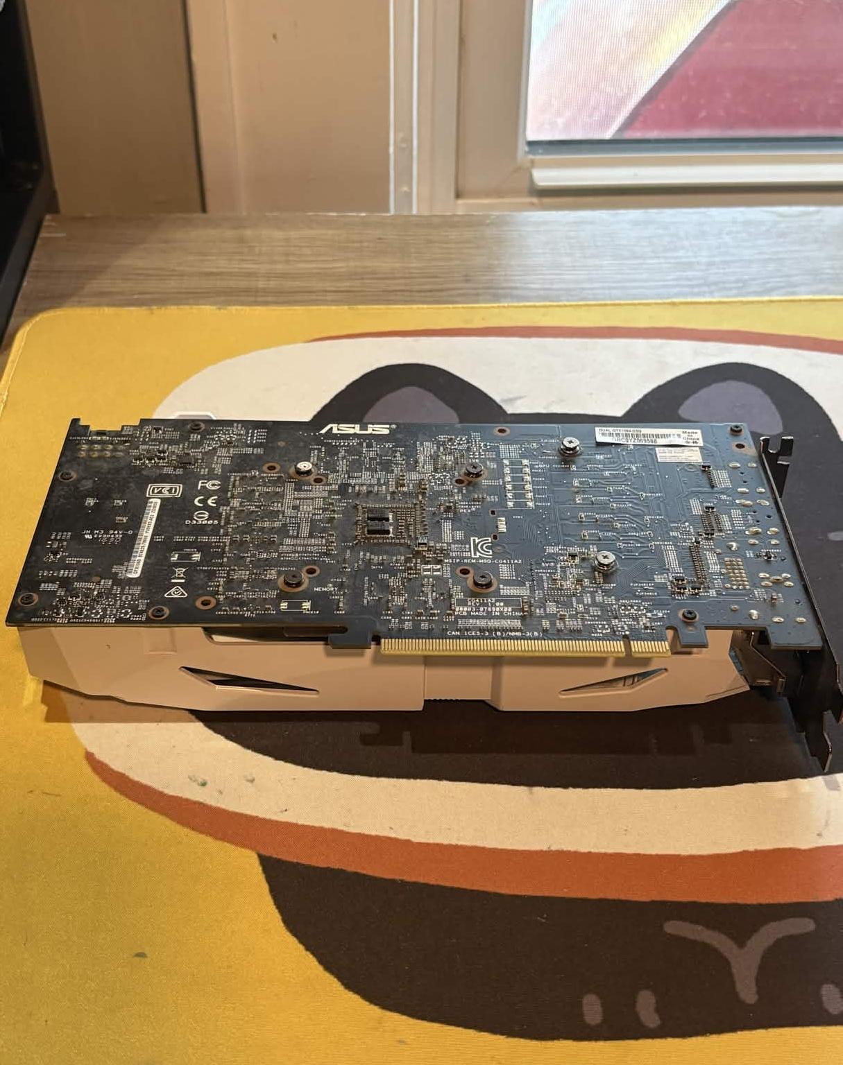 ASUS DUAL GTX 1060 3GB