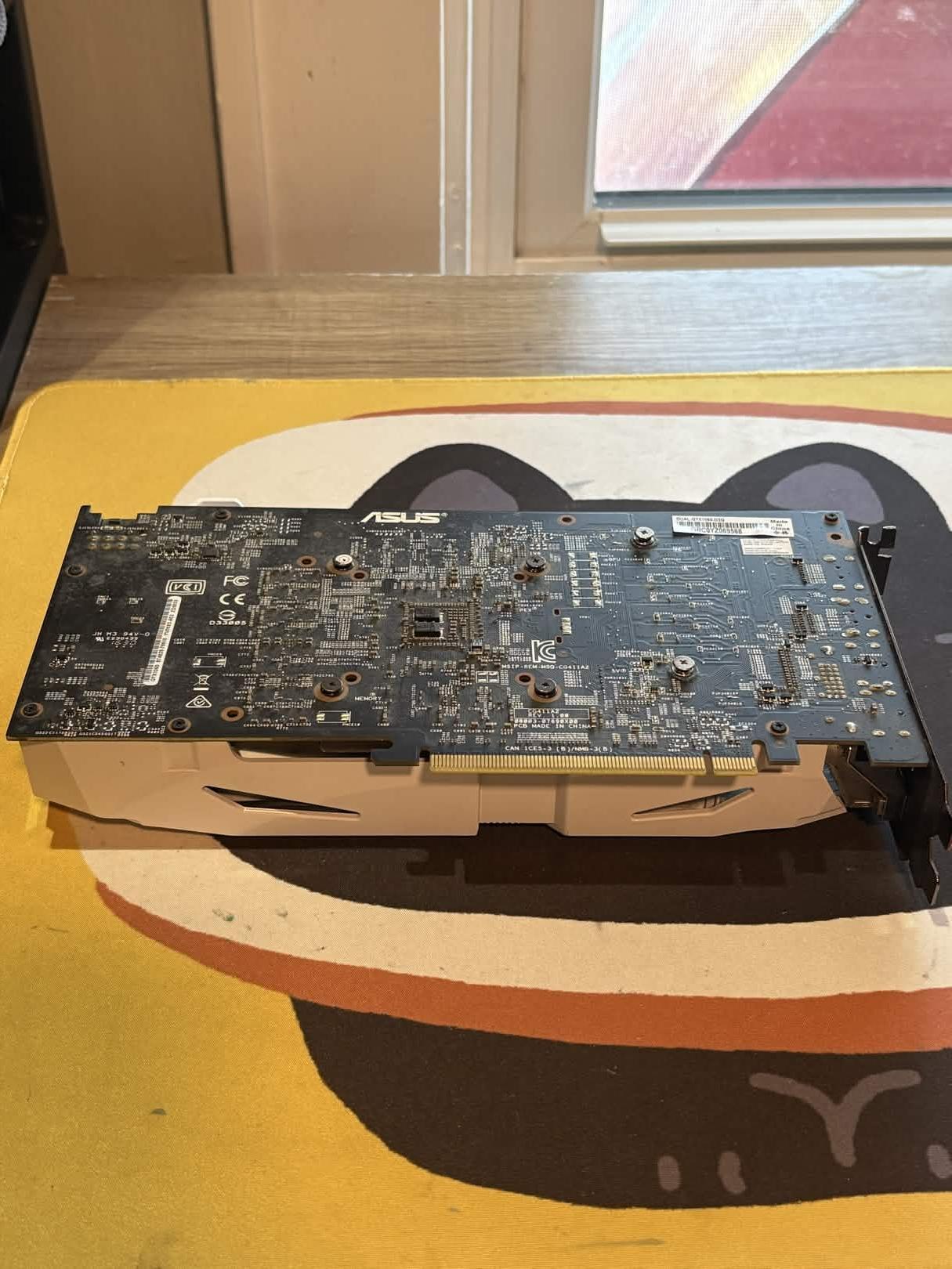 ASUS DUAL GTX 1060 3GB