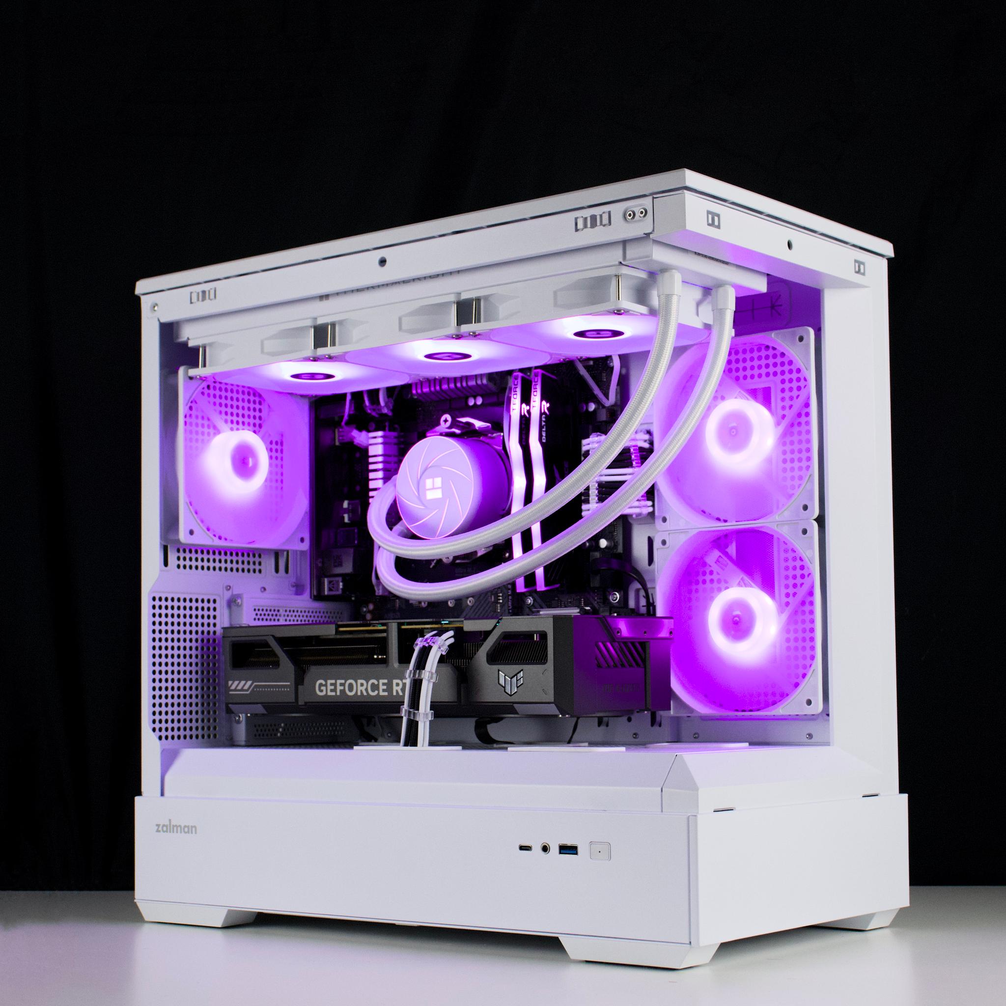 🧊❄️🧊 White Gaming PC – RTX 5060, Ryzen 5 5600, 16GB RAM, 1TB SSD - WiFi 🧊❄️🧊