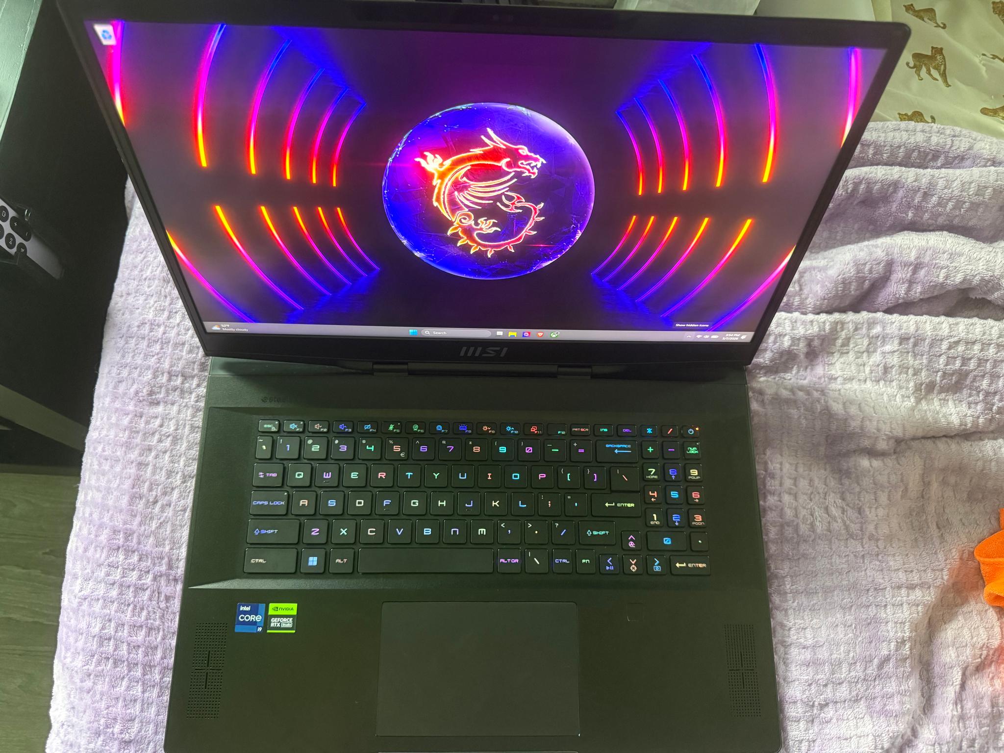 MSI Stealth Studio A13VI Gaming Laptop RTX 4090 64gb RAM