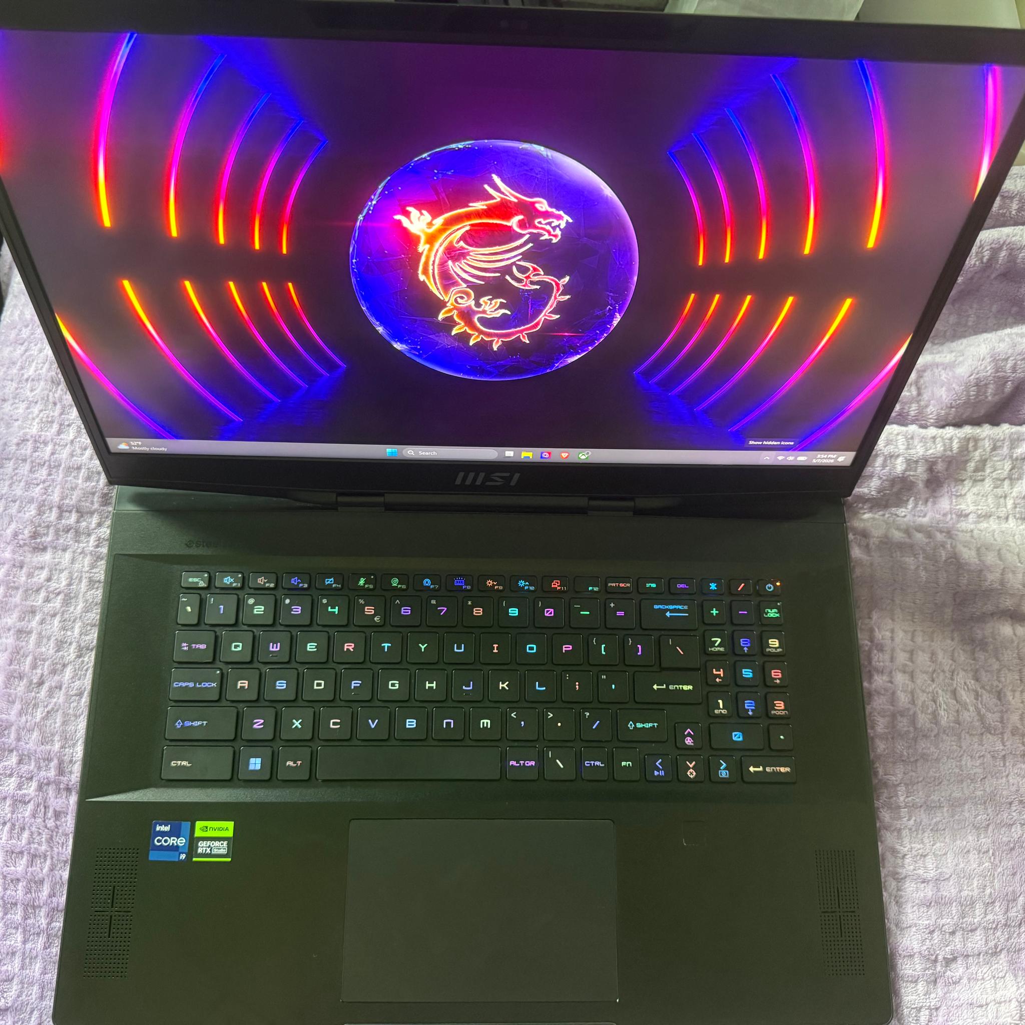 MSI Stealth Studio A13VI Gaming Laptop RTX 4090 64gb RAM