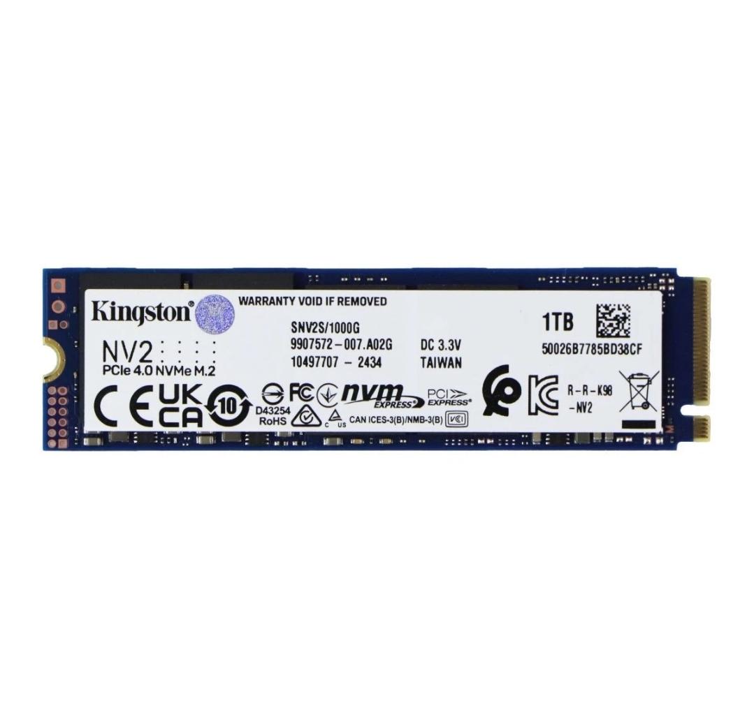 1TB NVMe SSD Kingston NV2