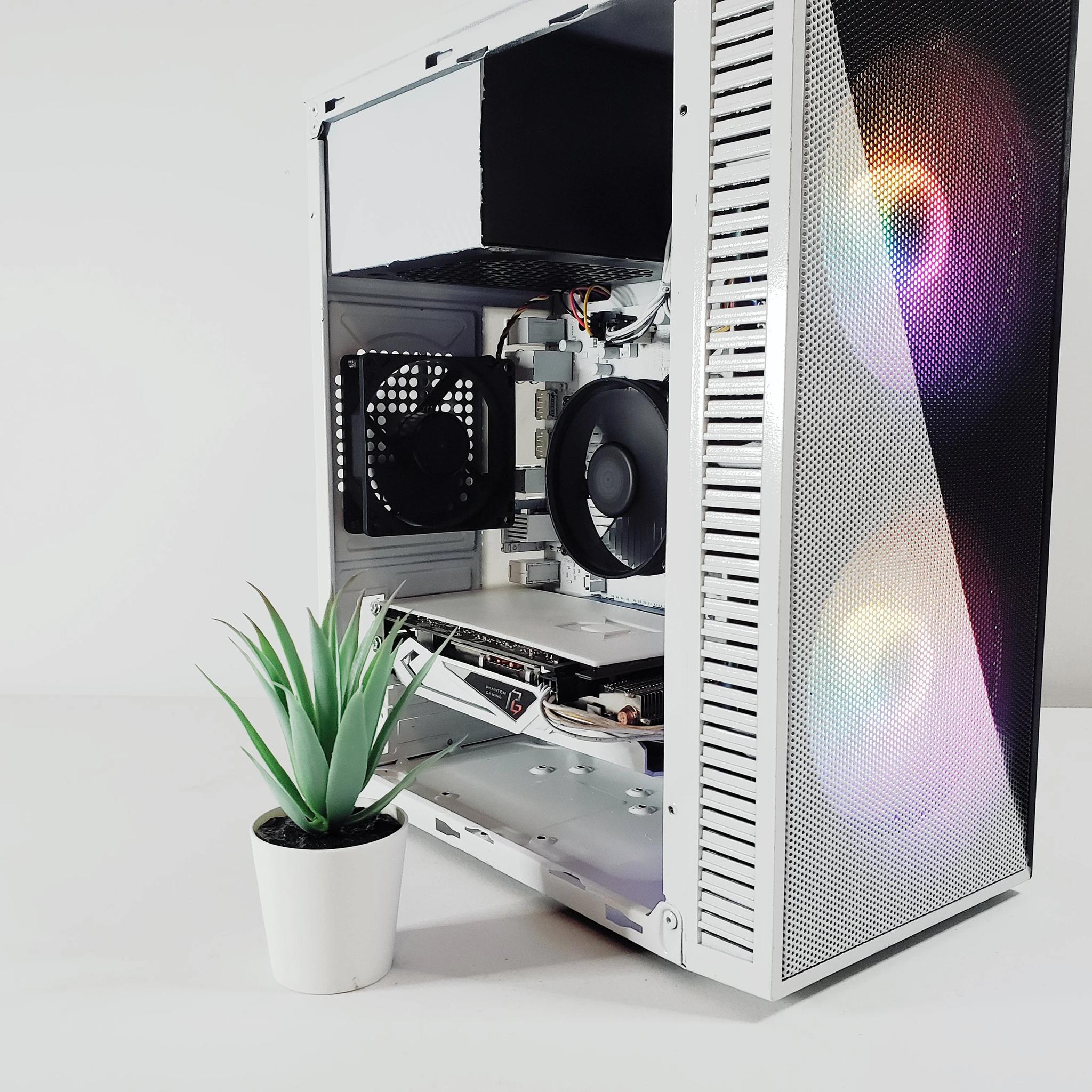 Zebra Gaming PC | ⚙️RX570 | Black/White ✨ |