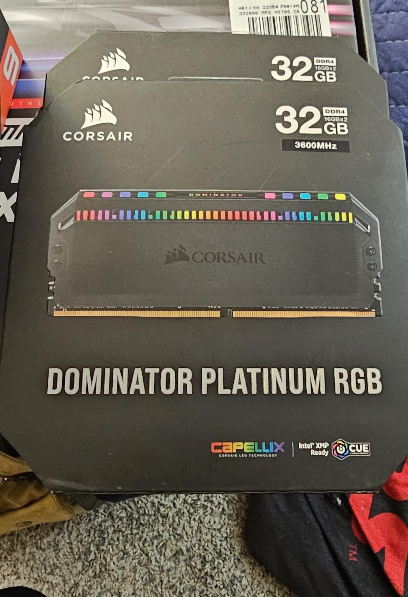 5950x, 64GB RAM, MSI MPG Carbon Max Wifi
