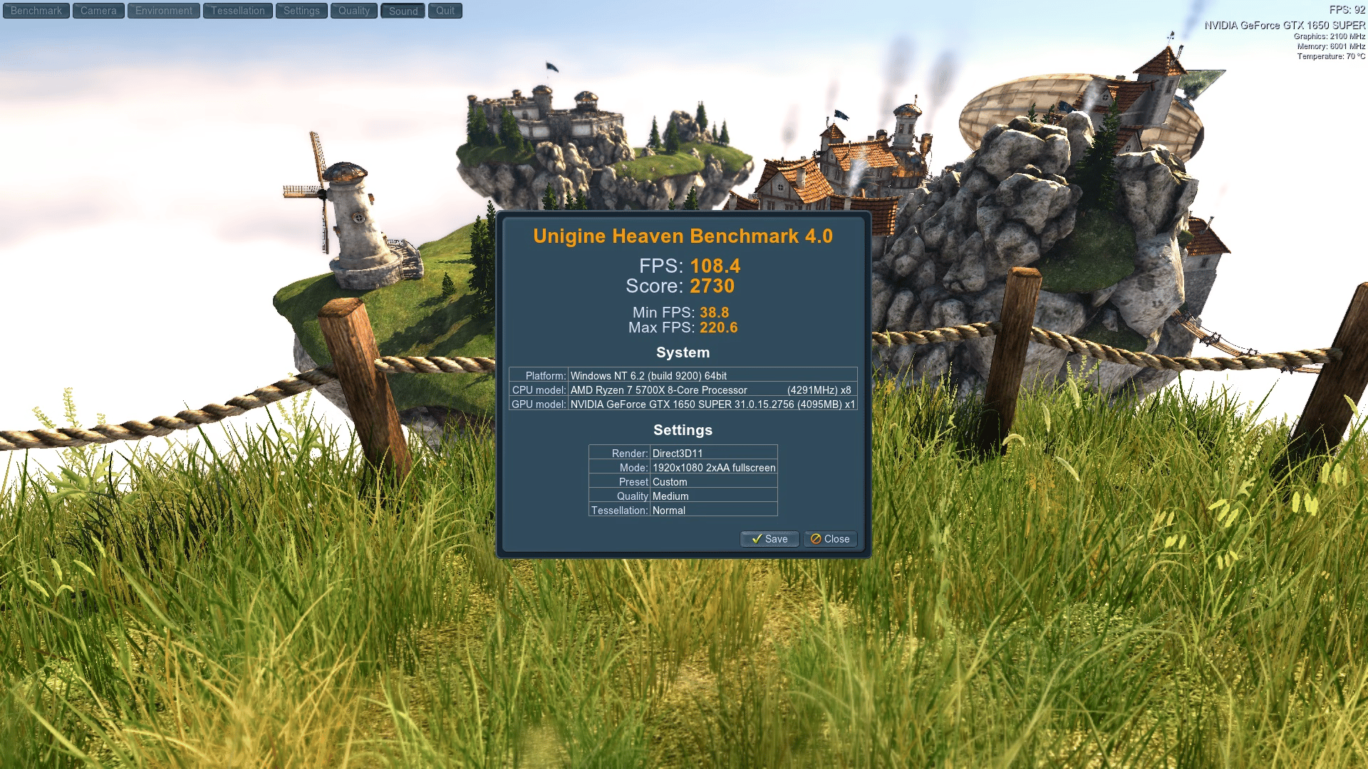 SFF Nvidia GTX 1650 Super