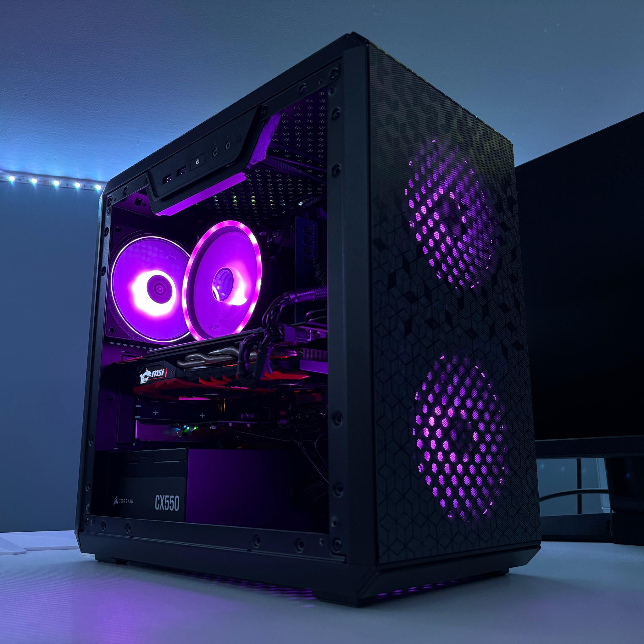 Micro-ATX 1080p Budget-Friendly Gaming PC - Good Value