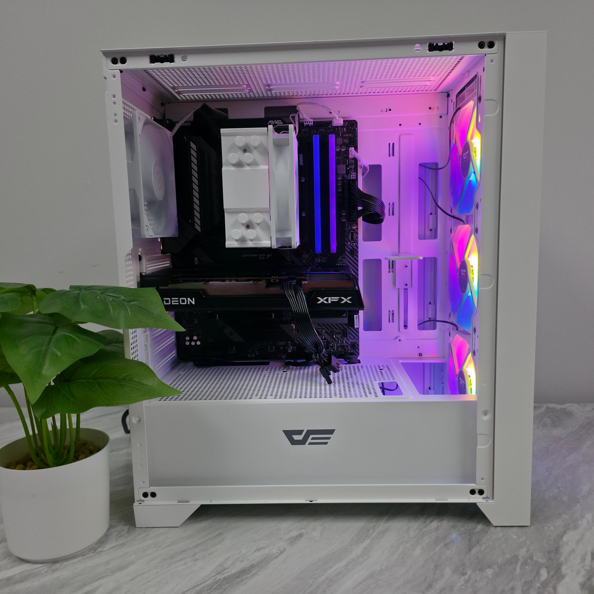 1080p Gaming Streaming PC Computer (Ryzen 3600, AMD RX 6600 8G, 16GB DDR4) $750