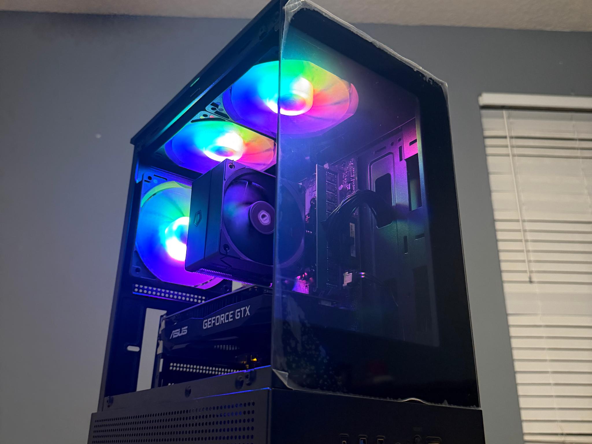 RGB Budget Gaming PC - i5 8400 - GTX 1650 - 16GB RAM - 480GB SSD