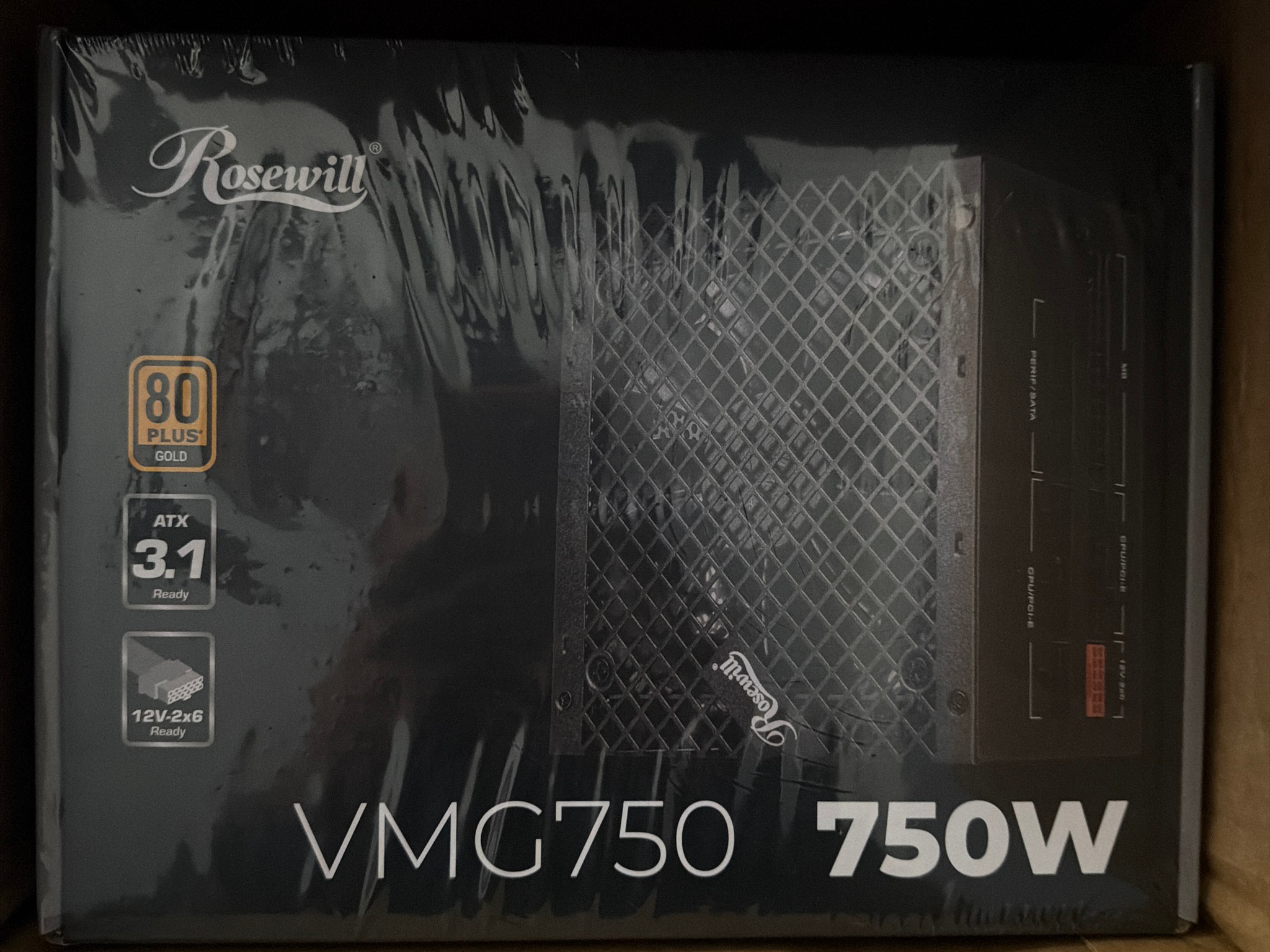 🔥 BRAND NEW SEALED 750W ATX 3.1 PSU – PCIe 5.1 12V-2x6 | 80+ GOLD | READY FOR RTX BUILDS ⚡