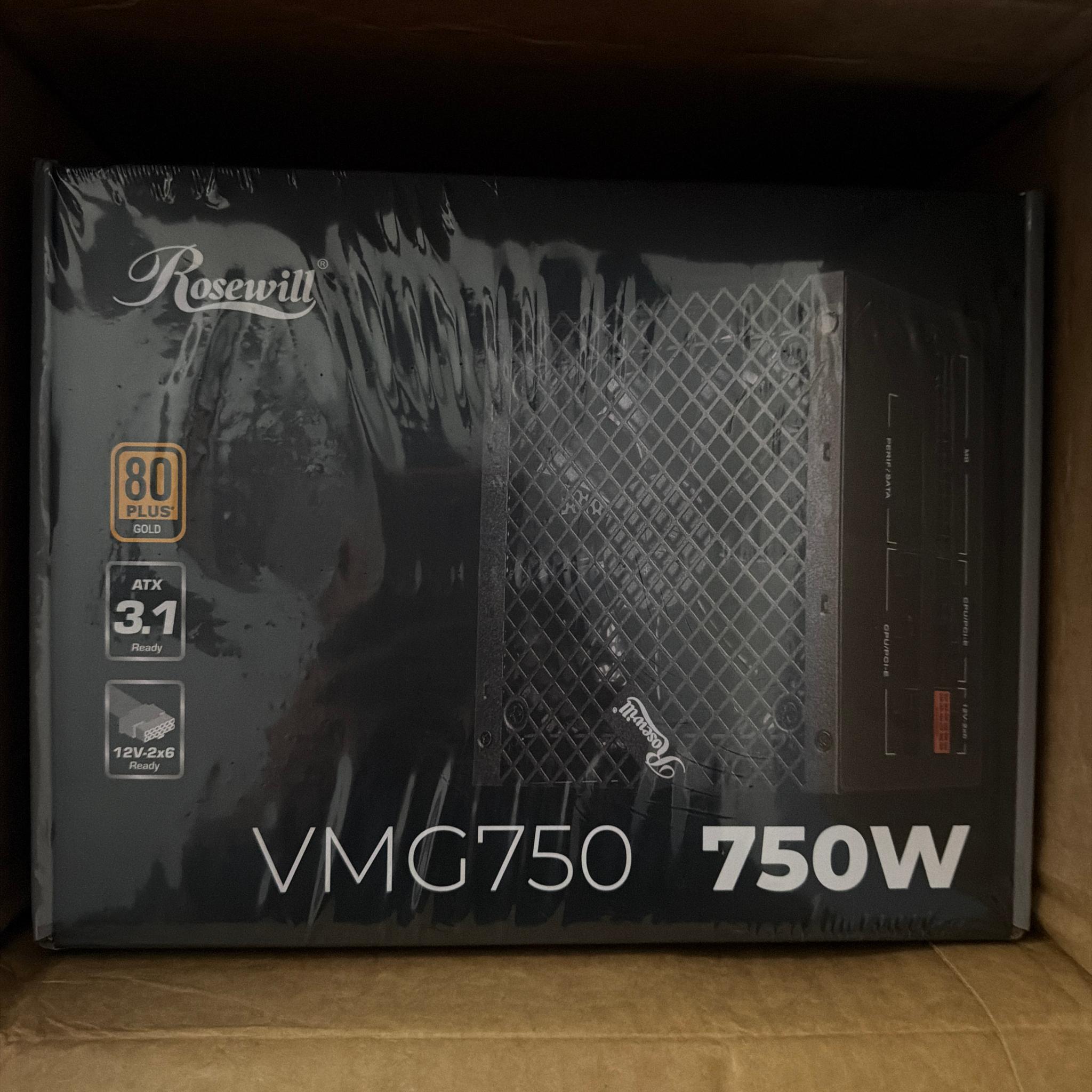 🔥 BRAND NEW SEALED 750W ATX 3.1 PSU – PCIe 5.1 12V-2x6 | 80+ GOLD | READY FOR RTX BUILDS ⚡