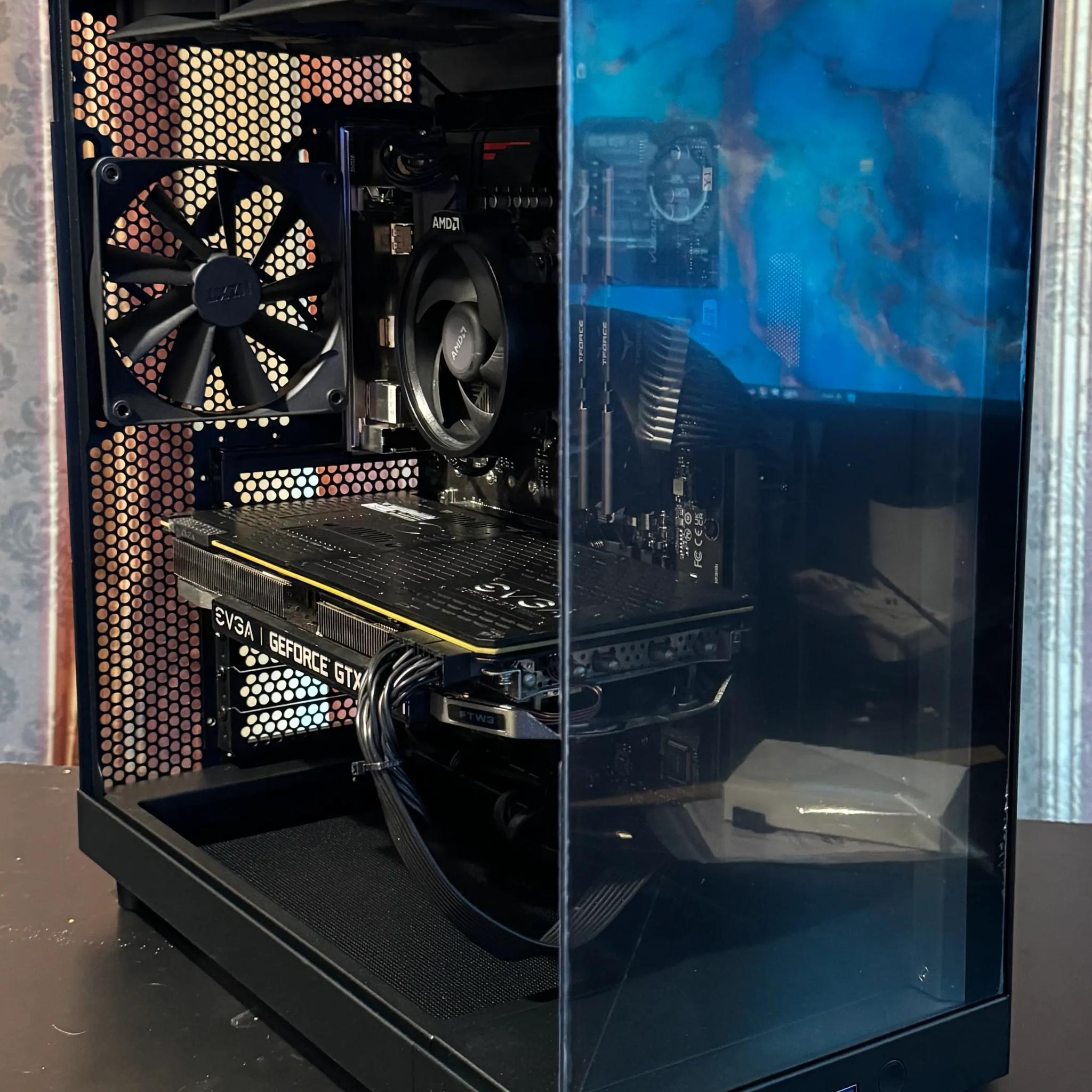 MIDNIGHT ASSASIN -GTX 1080 ti Evga + Ryzen 7 3700x+ 32 Gb Ram