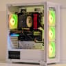 White Budget Gaming PC | Intel i3-12100F | Arc B570 10GB | 32GB RAM | 1TB NVMe SSD | RGB