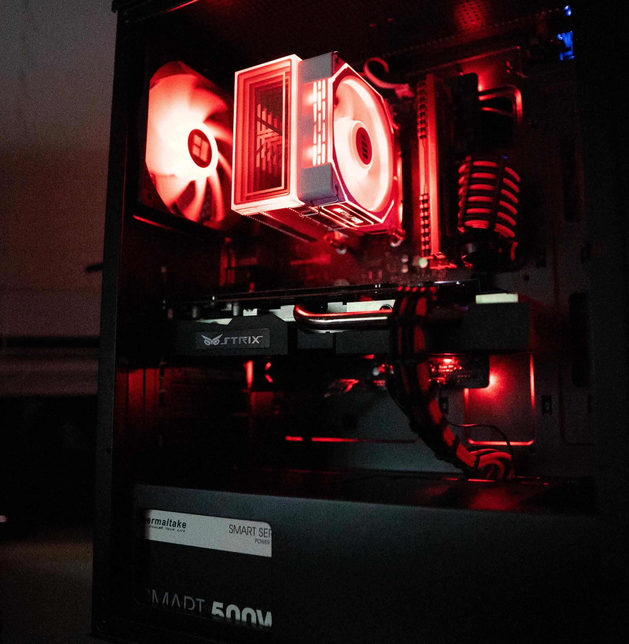 WEEKEND SALE 🩸⚫ | ASUS STRIX R9 380 | RYZEN 3 1300X | 16GB DDR4 RAM | 256GB NVME SSD + 1TB HDD |
