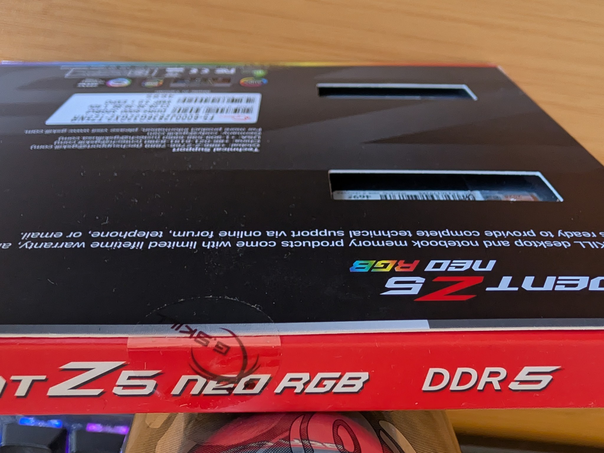 [BNIB] G.SKILL Trident Z5 Neo RGB 64GB (2x32GB) DDR5 6000 CL28 - AMD EXPO