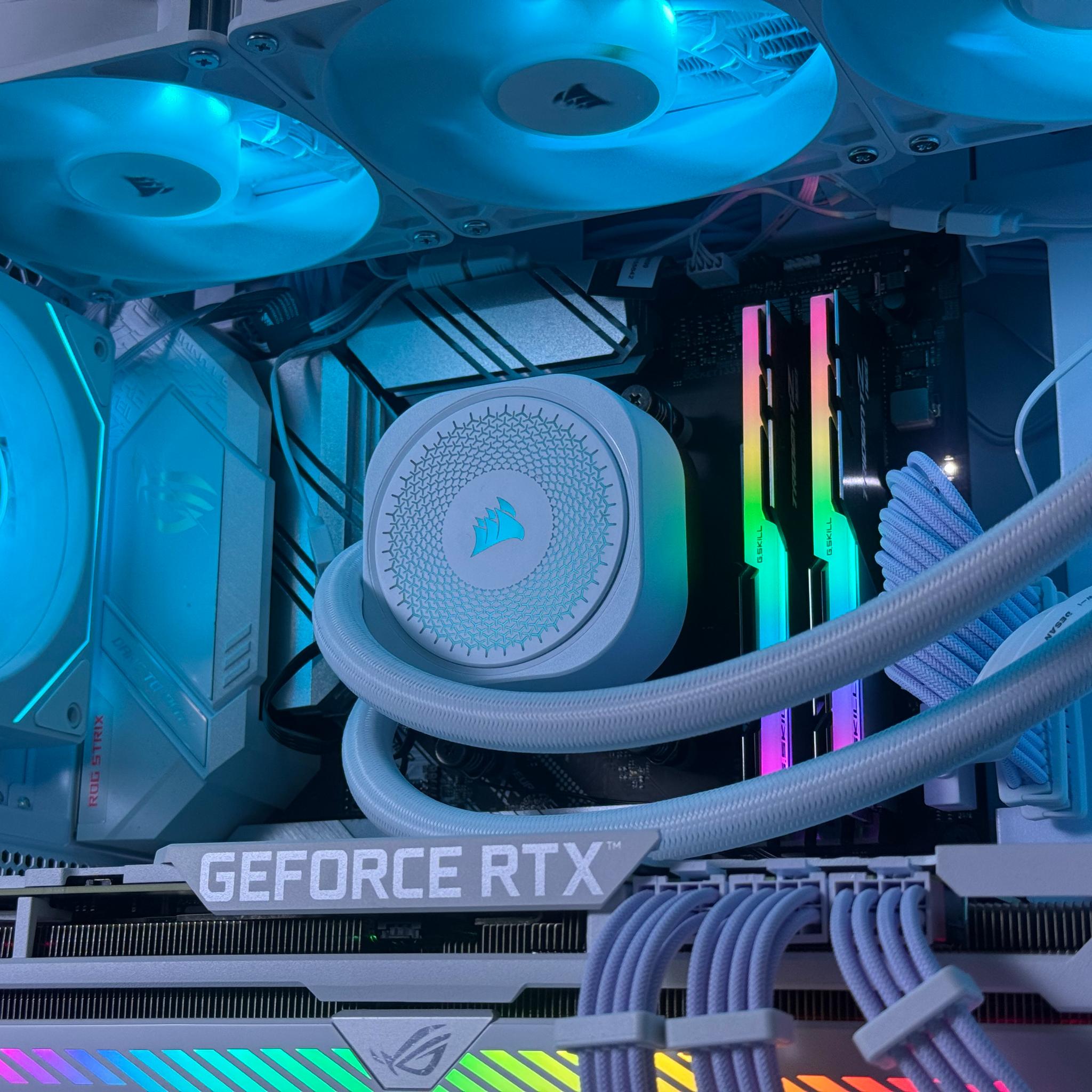 🌊 AZURE Gaming PC | RTX 3080 | Ryzen 7 5950X | 32GB RAM | 2TB NVME | WIFI + BT | FREE SHIPPING