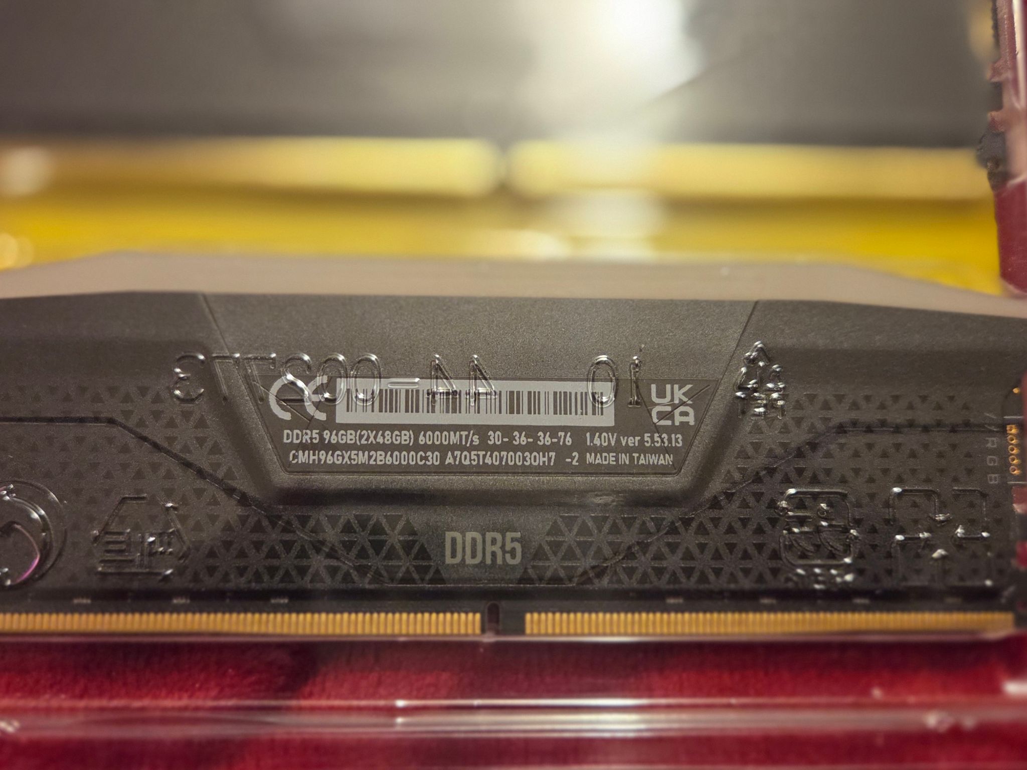 Corsair Vengeance DDR5 96GB 6000Mhz CL30
