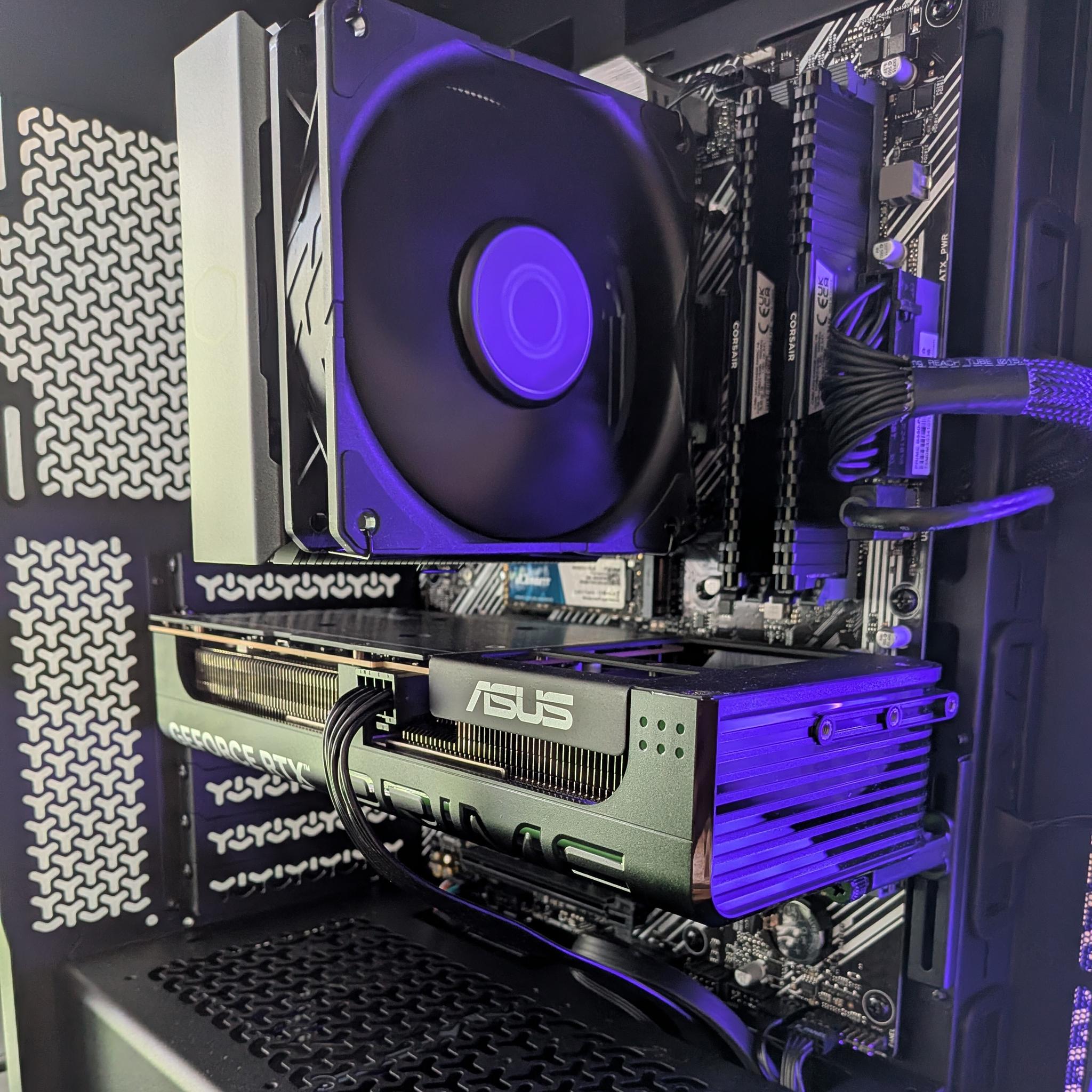 Custom RTX 5050 Gaming PC | Ryzen 5 5500 | 32GB RAM | 1TB NVMe | WiFi/BT | Win 11