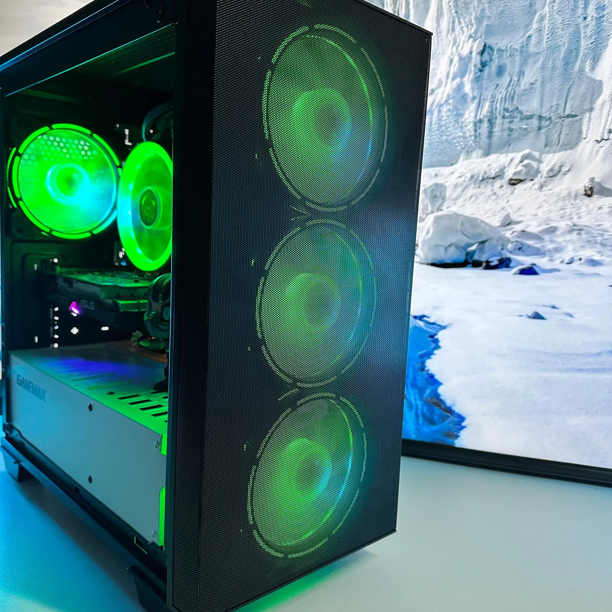 🧊❄️Sub-Zero🧊❄️||Gaming PC-Nvidia GTX 1650 4GB-AMD Ryzen 5 1600-512GB NVME SSD-16GB DDR4 RAM