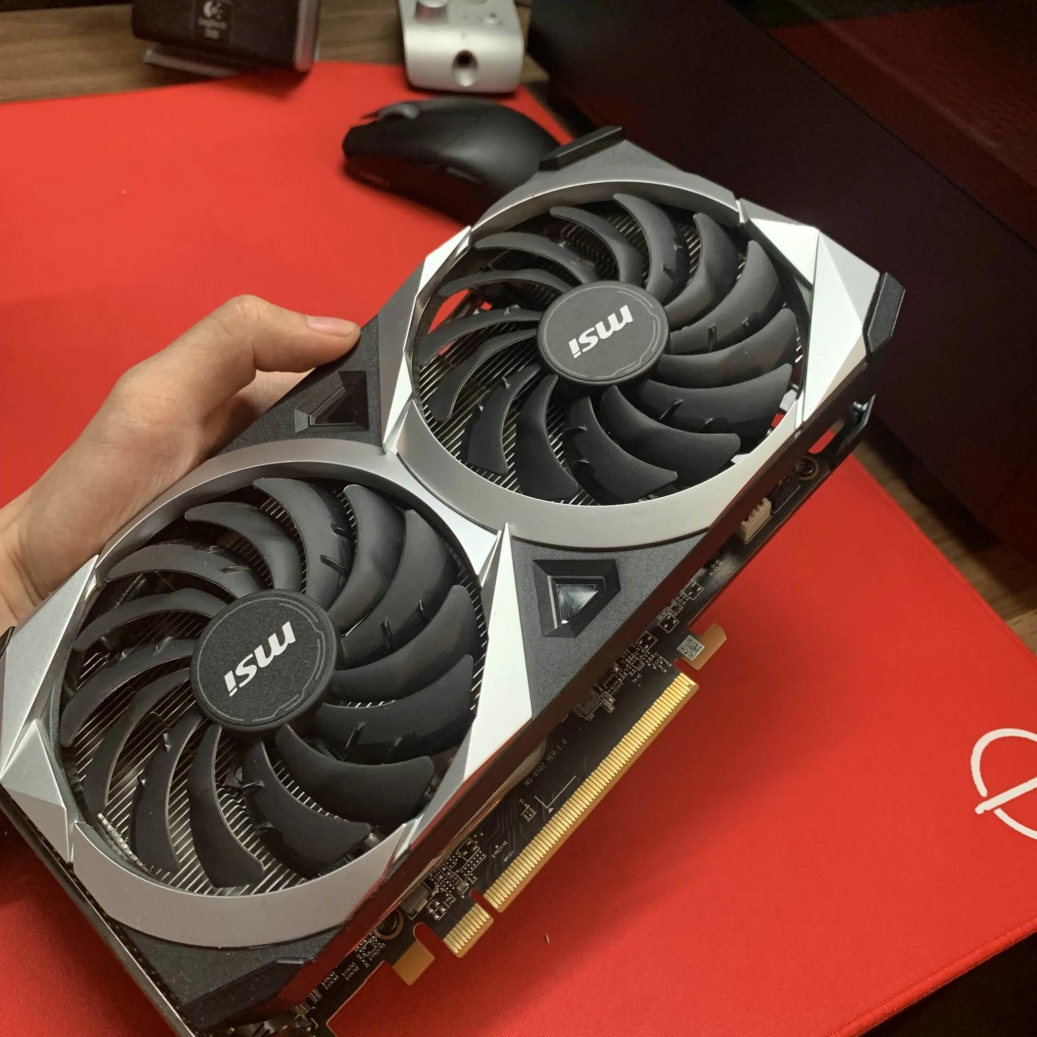 MSI Radeon RX 6600 MECH 2X OC 8GB GDDR6 Graphics Card