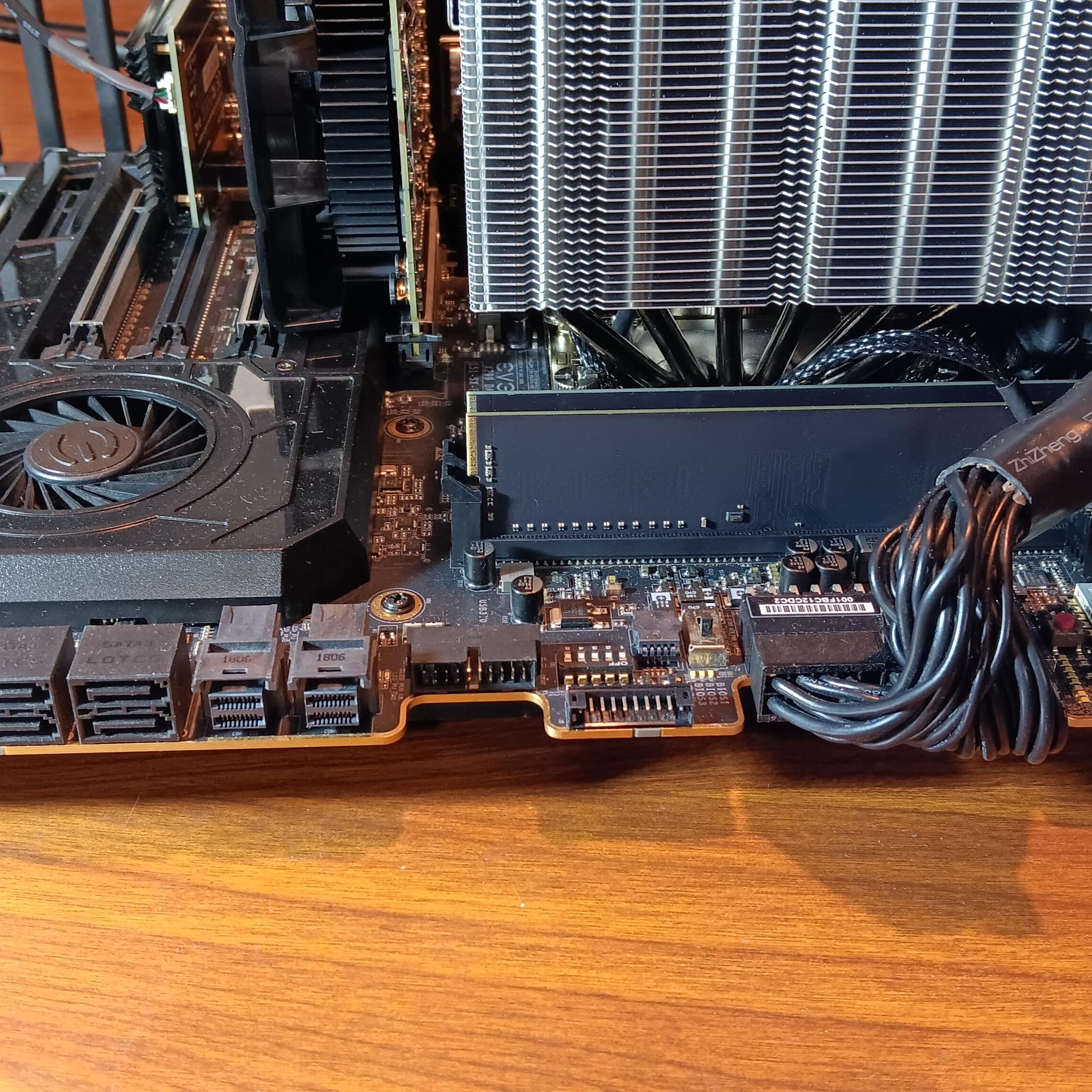 EVGA X299 Dark, Core i9 10900X, 32GB RAM, 1TB NVMe, Testbench ** READ DESC**