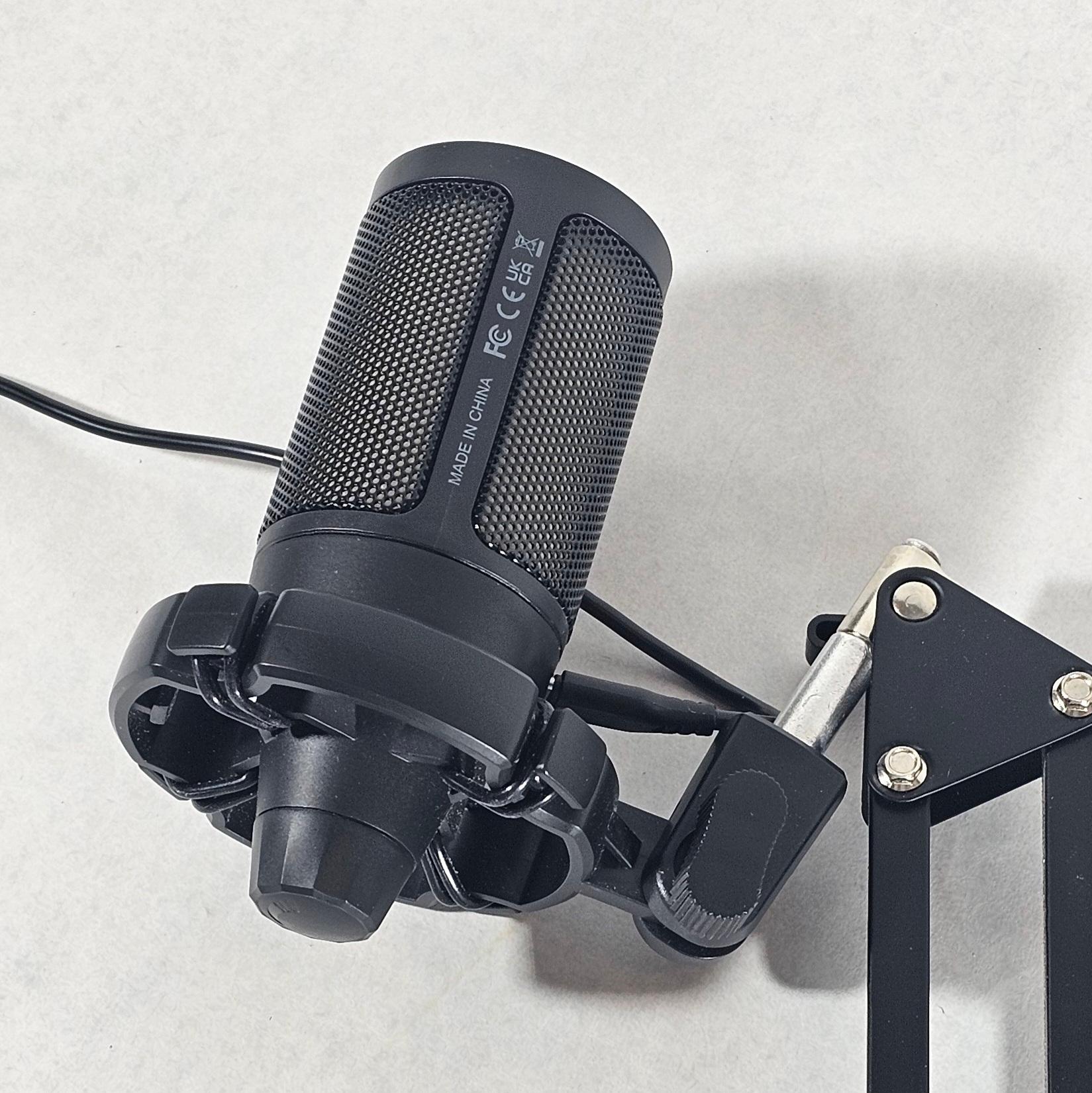 USB Microphone with Arm Stand and Shock Mount - Ready to Ship