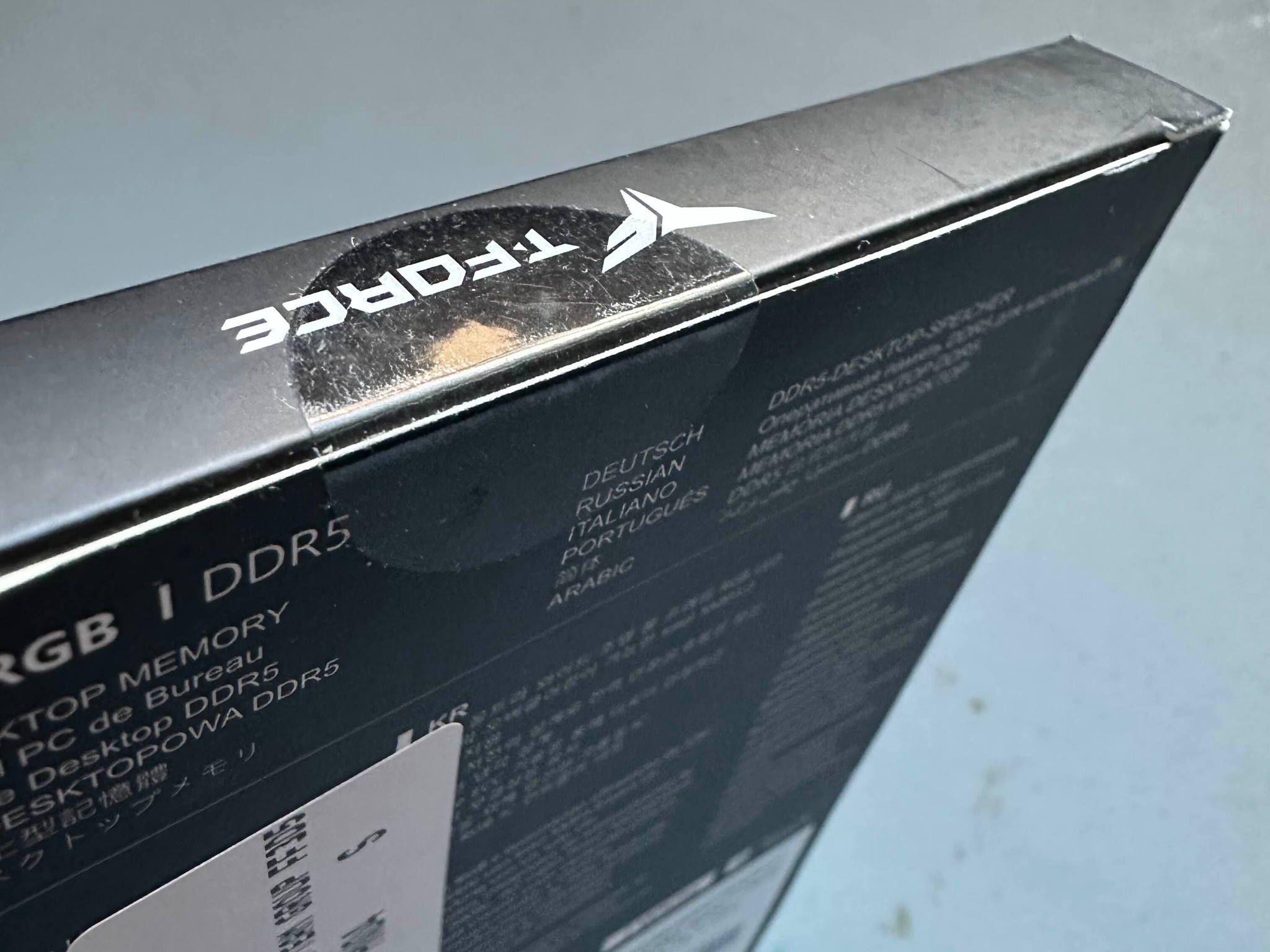 Team Group Black+RBG 16GB (2 x 8GB) 288-Pin PC RAM DDR5 6000