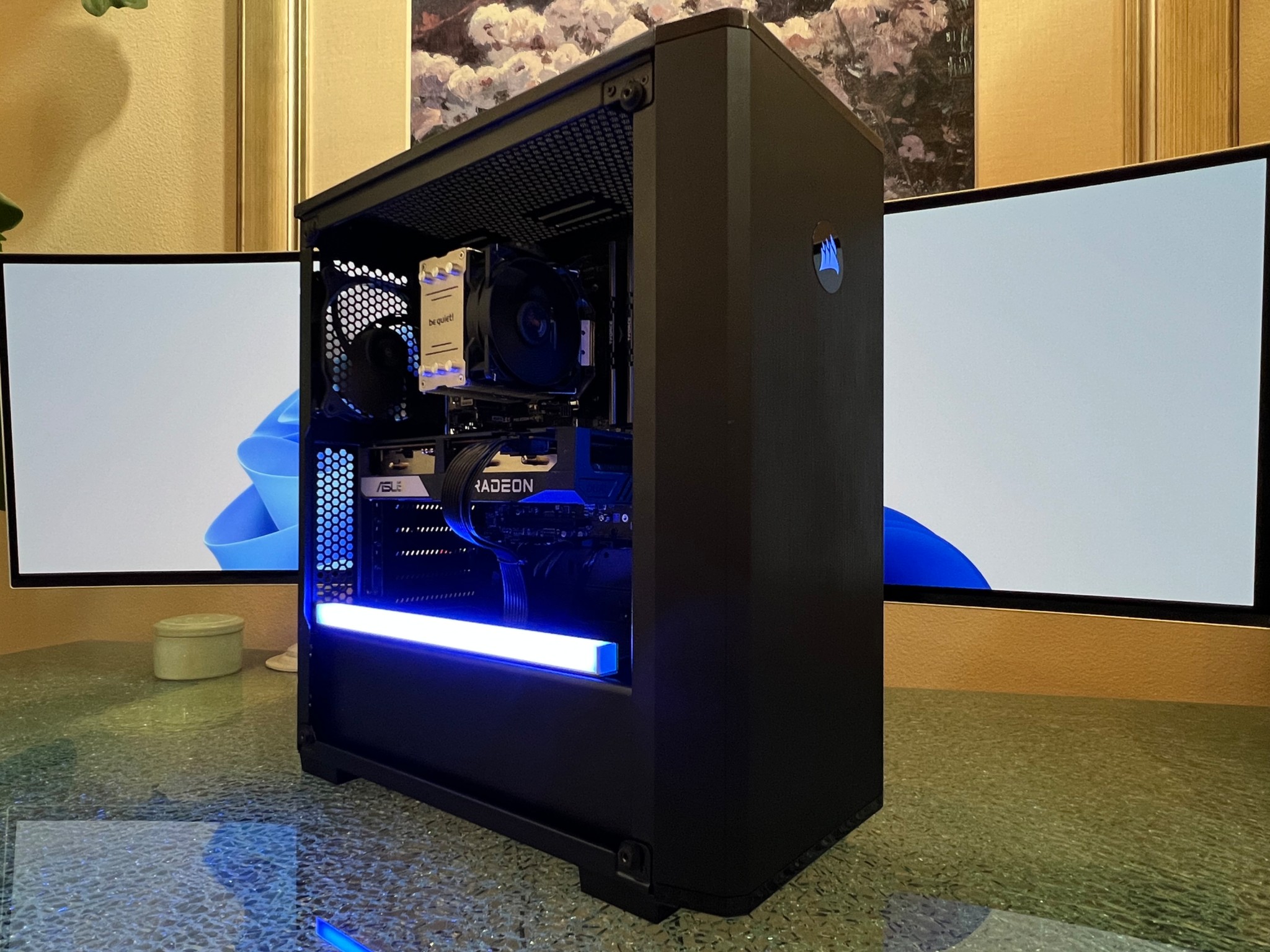 Corsair RGB AMD Custom Gaming PC | Ryzen 5 5600G | RX 6600 | 32 GB 3200MHz RAM | 500 GB SSD