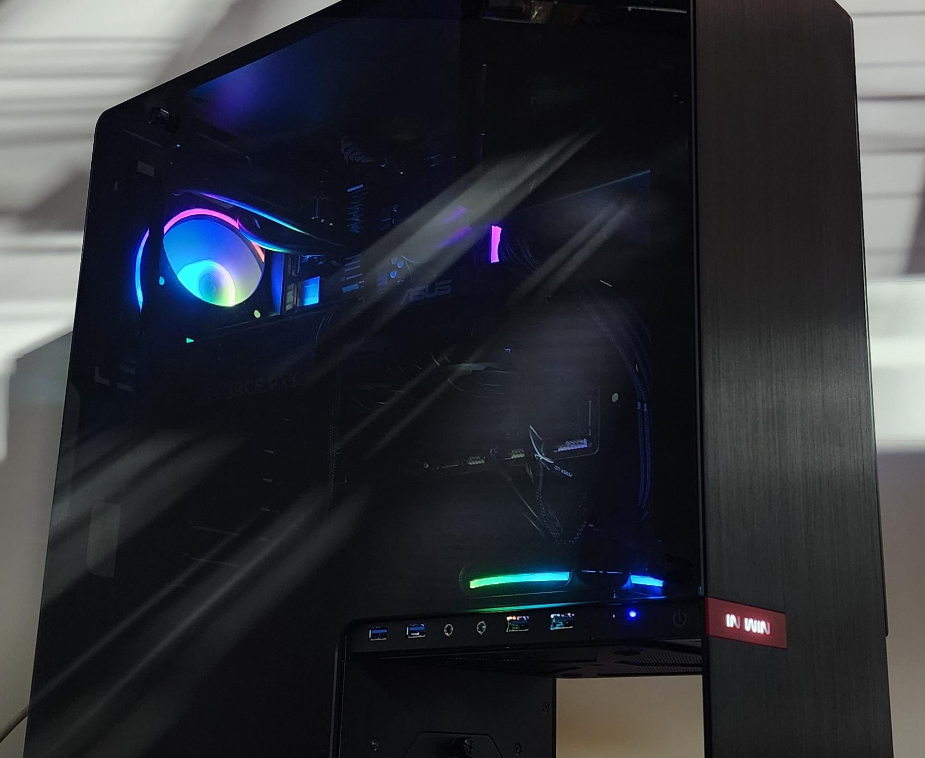Gaming PC Ryzen 7 9700X 16GB RAM 1TB SSD RTX 5060  8GB Windows 11 Computer