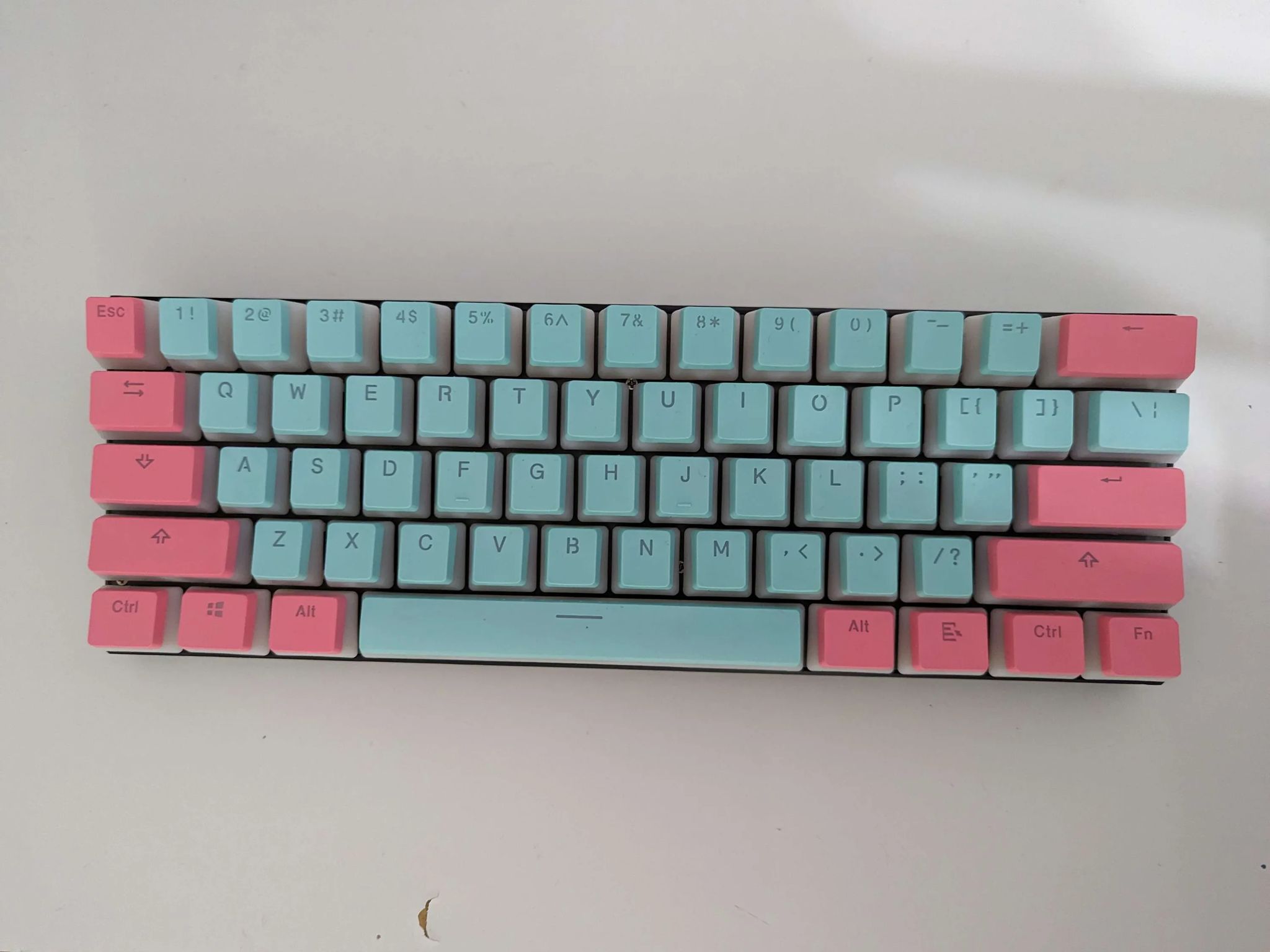 CK62 Cotton Candy Pudding 60% Keyboard