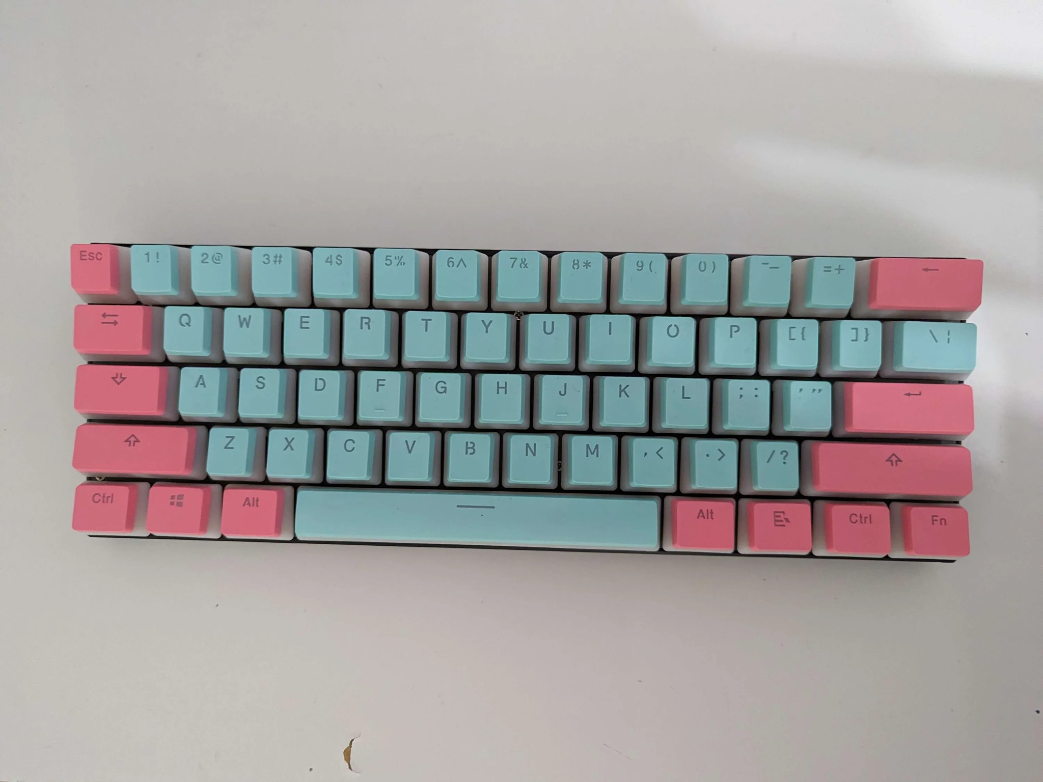 CK62 Cotton Candy Pudding 60% Keyboard