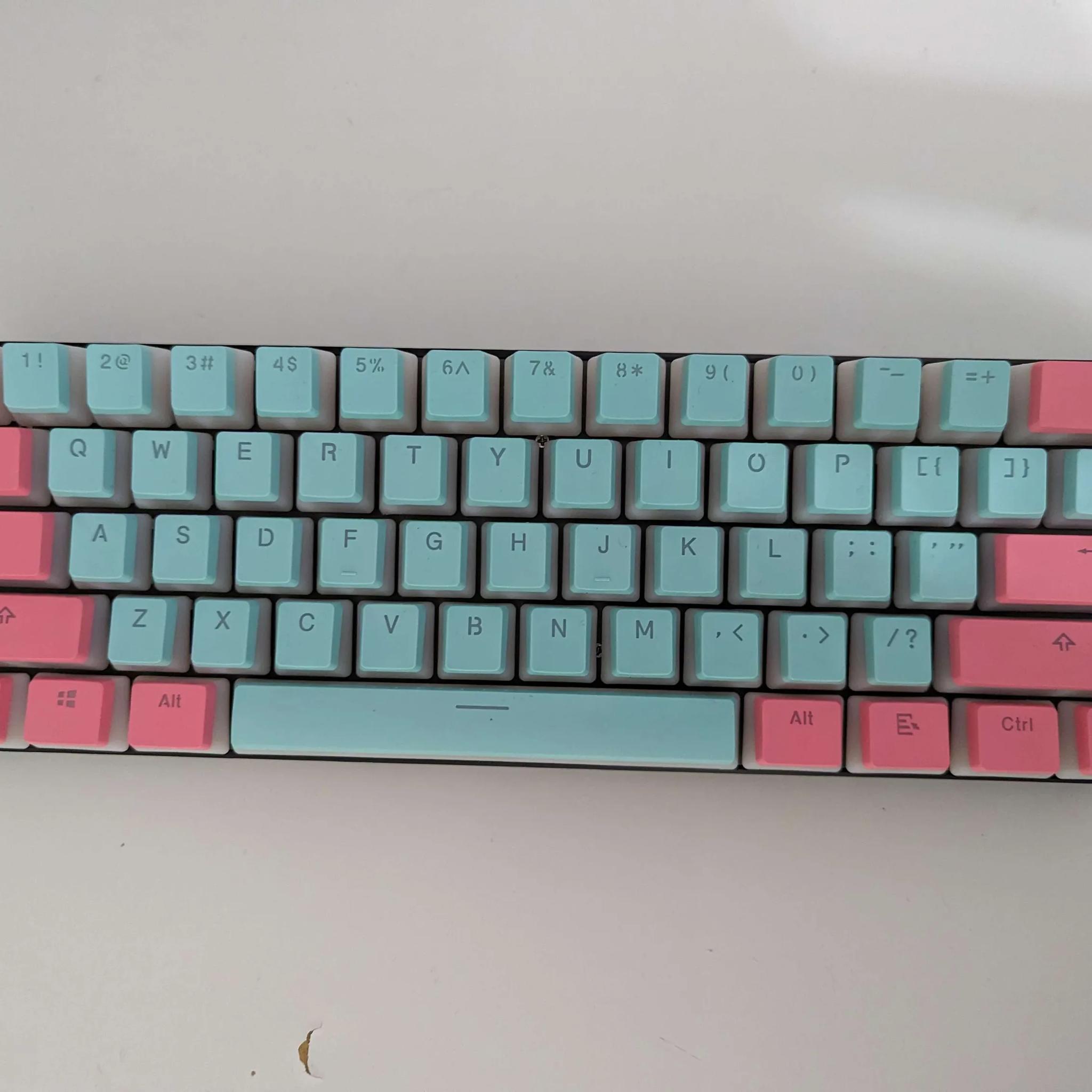 CK62 Cotton Candy Pudding 60% Keyboard