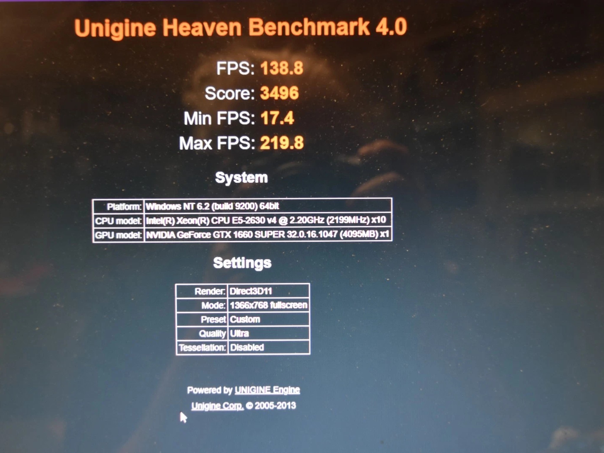 Intel XEON 2623 3.20 GHz 4 CORES+8threads RAM 16GB GPU 1660 super 1 TBSSD 500 HHD+ Extras