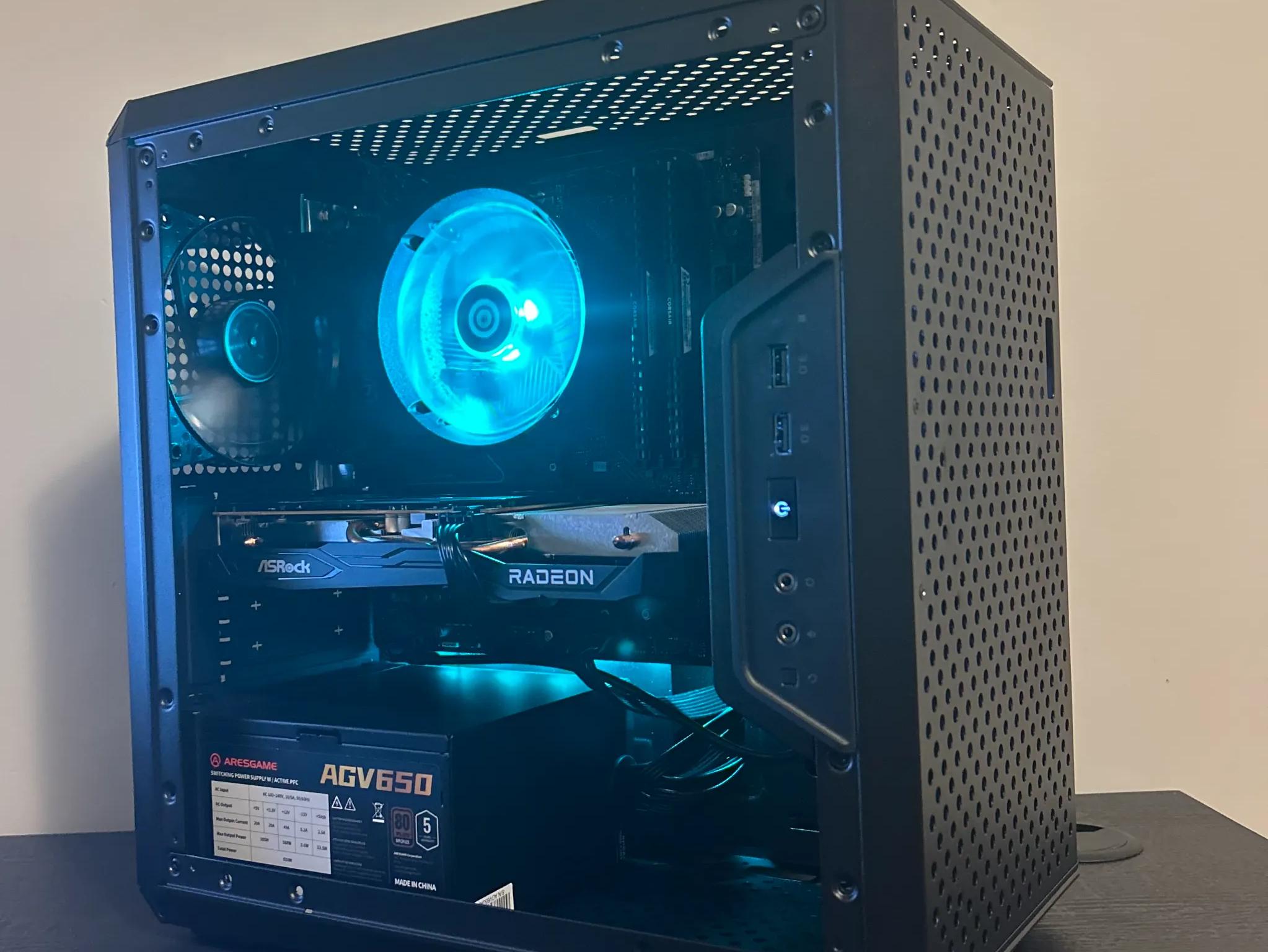 Budget Gaming Pc⚡RX 6600⚡Ryzen 5 4500