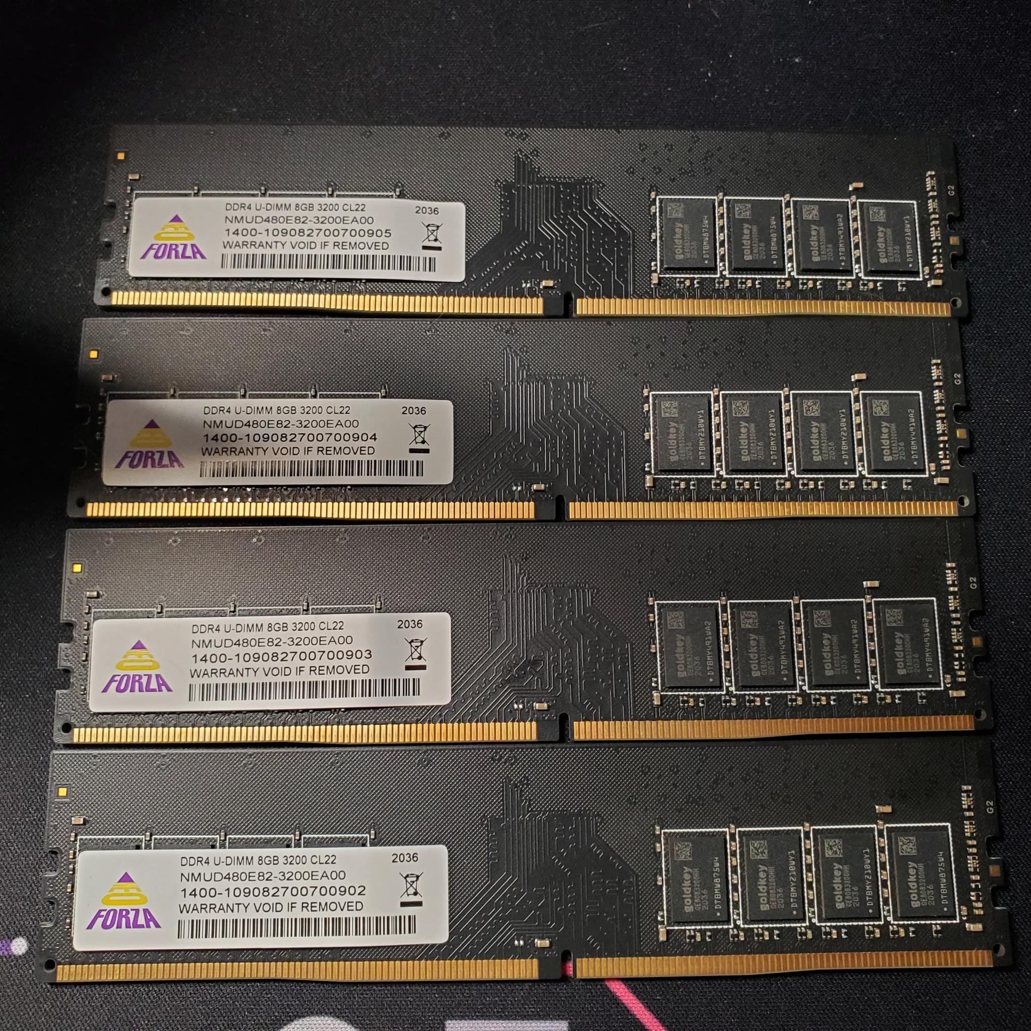 Neo Forza 32GB(4x8GB) DDR4-3200 CL 22 Memory Kit