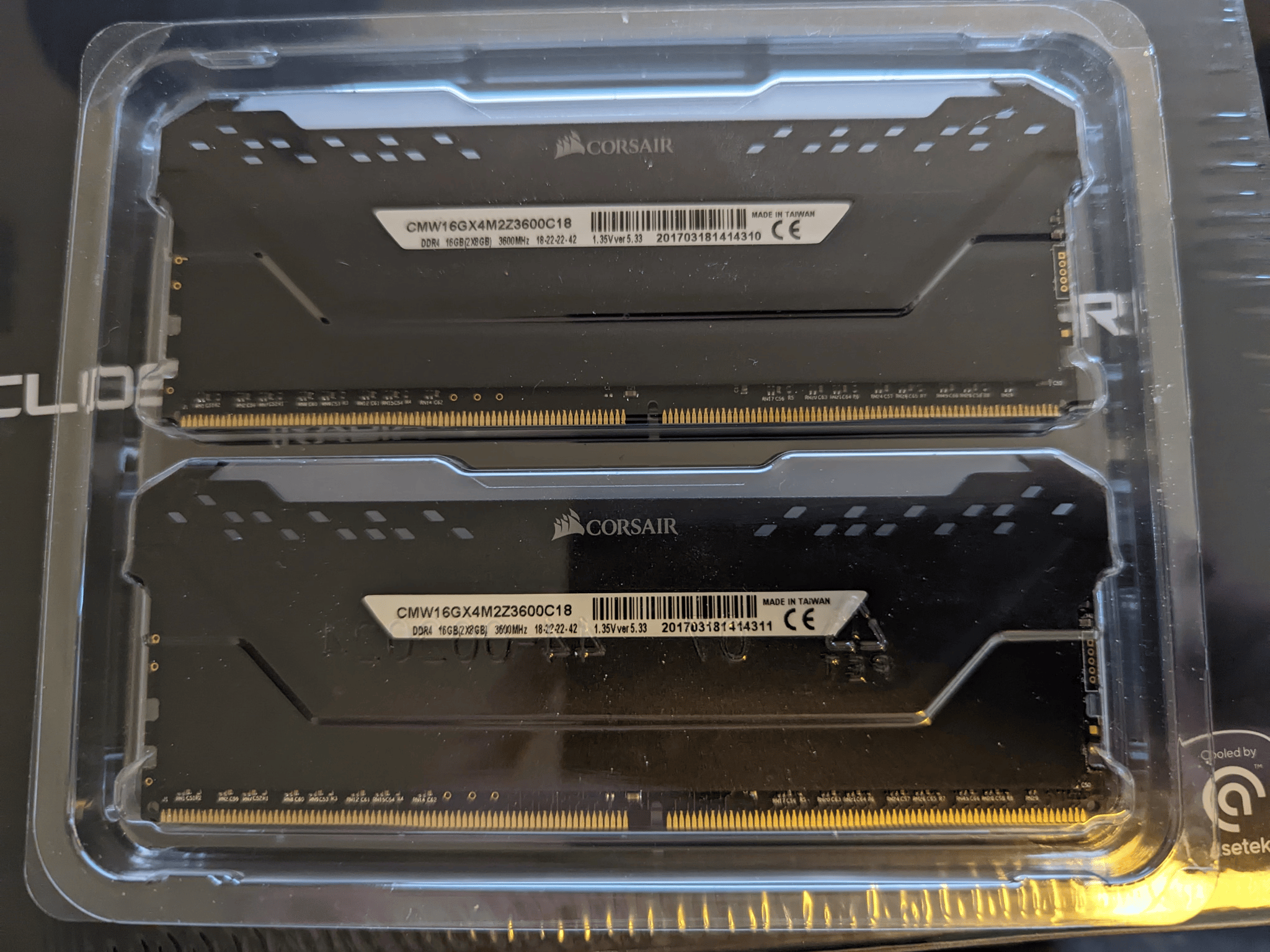 Corsair VPro 16GB (2x8GB)