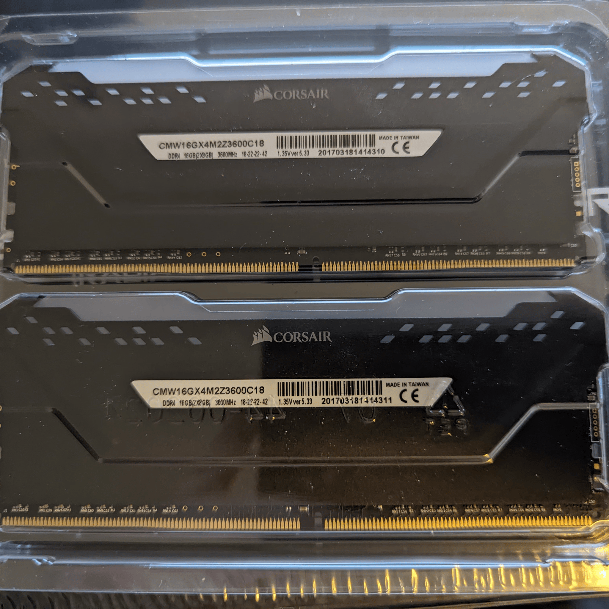 Corsair VPro 16GB (2x8GB)