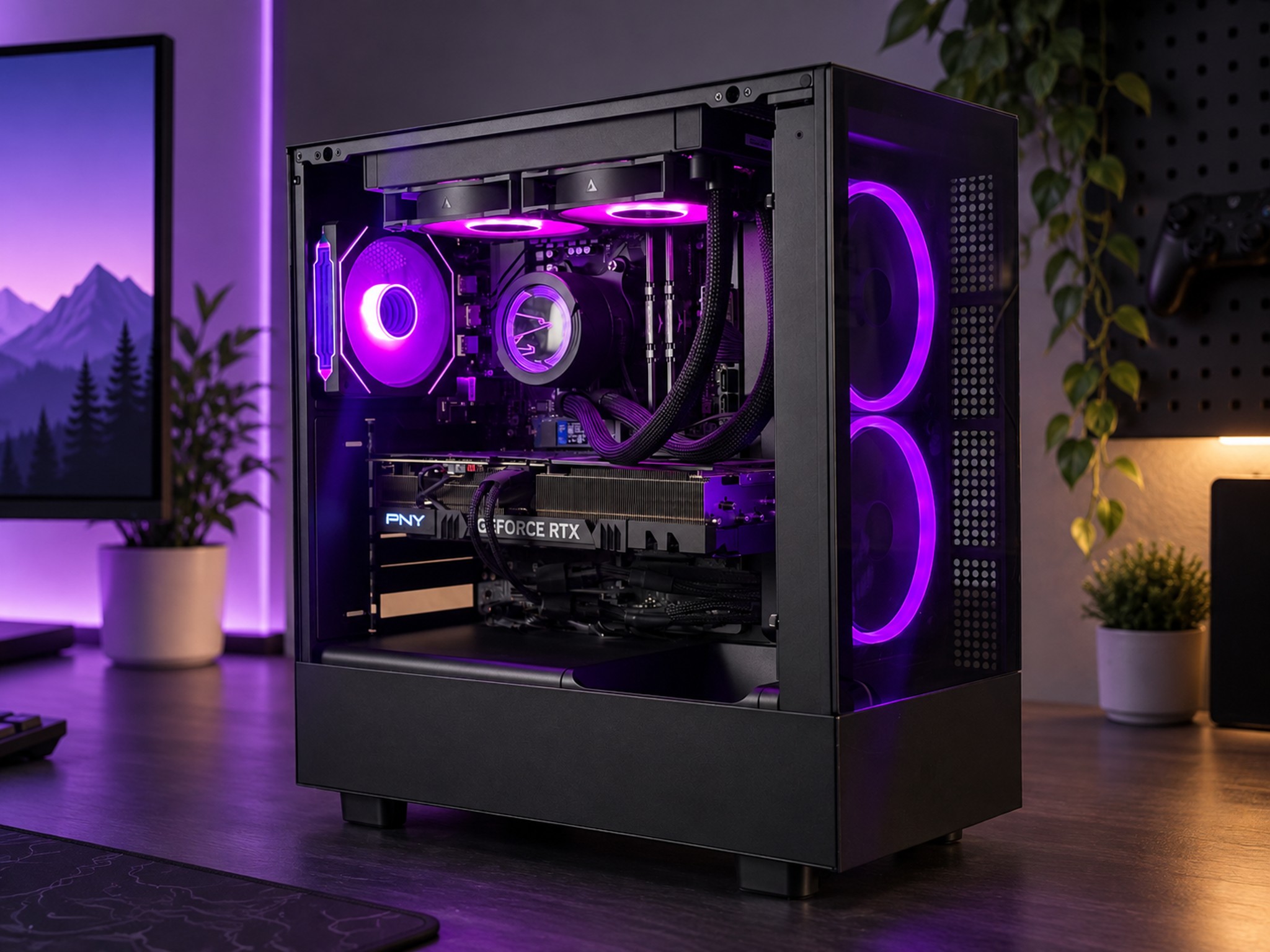 🔮ELEMENT GAMING PC | RTX 4070 Ti | Ryzen 7 5800x | 32GB RAM | 1TB NVME | WiFi & BT | FREE SHIPPING