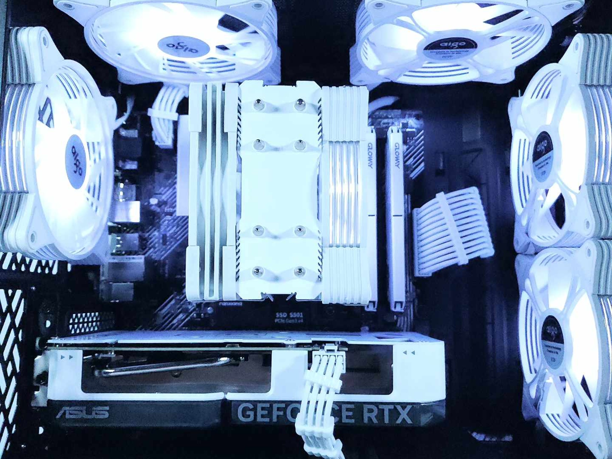🤍🖤RTX 4060 || Ryzen 5 5600G || 1TB NVMe SSD || 32GB 3200MHz || 1080p Gaming PC