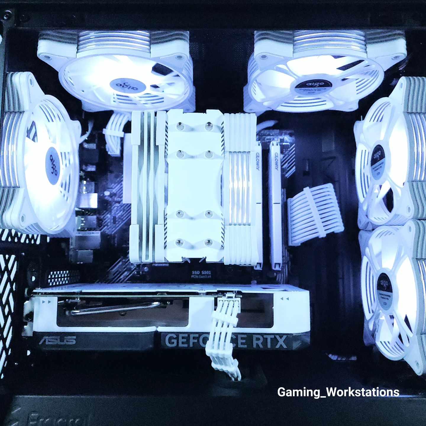 🤍🖤RTX 4060 || Ryzen 5 5600G || 1TB NVMe SSD || 32GB 3200MHz || 1080p Gaming PC