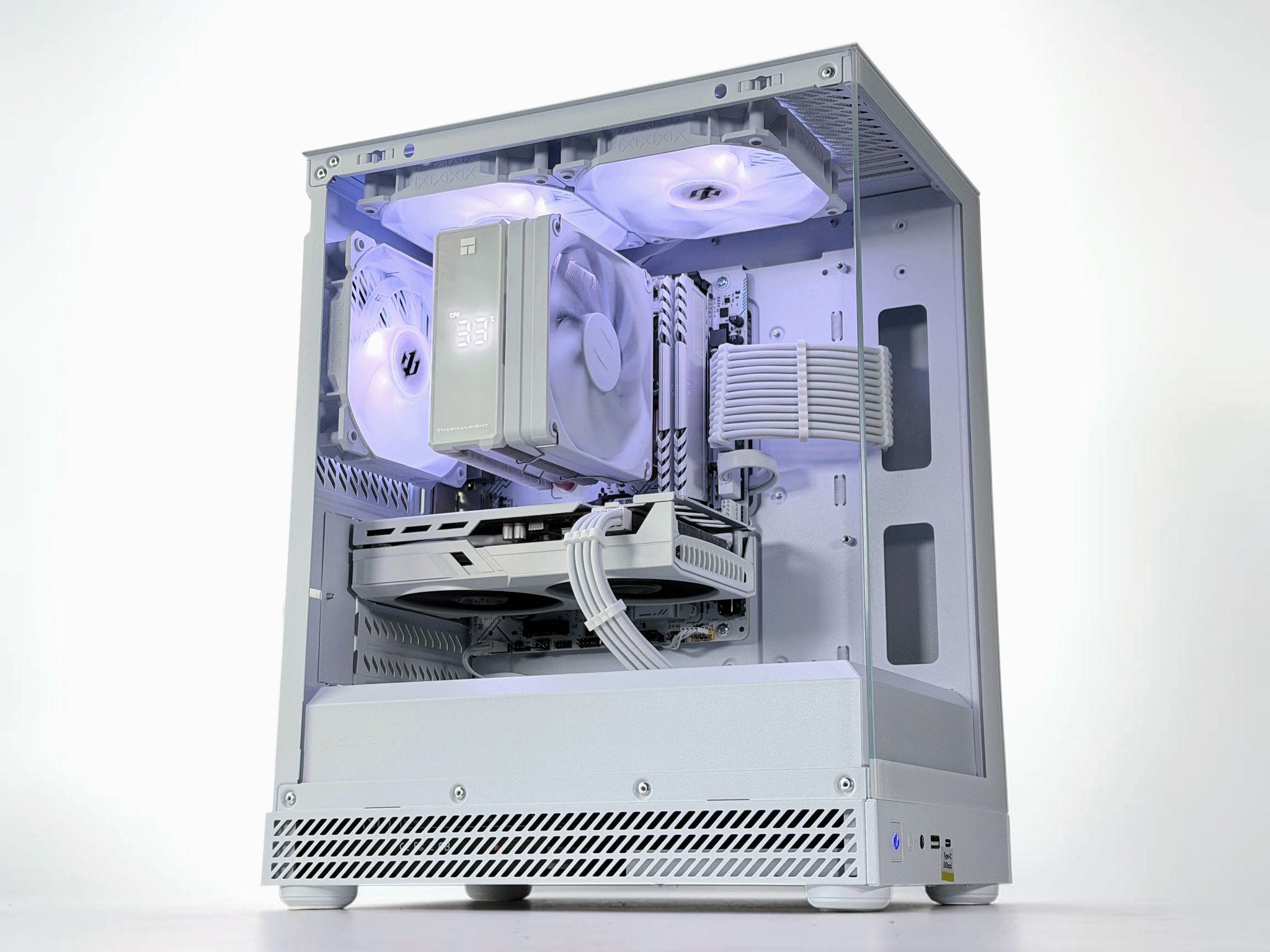 🌬️🌨️Gaming PC❄️AMD RX 6600 8GB❄️AMD Ryzen 5 3500X 6 core❄️16GB DDR4❄️ 1.25TB  SSD